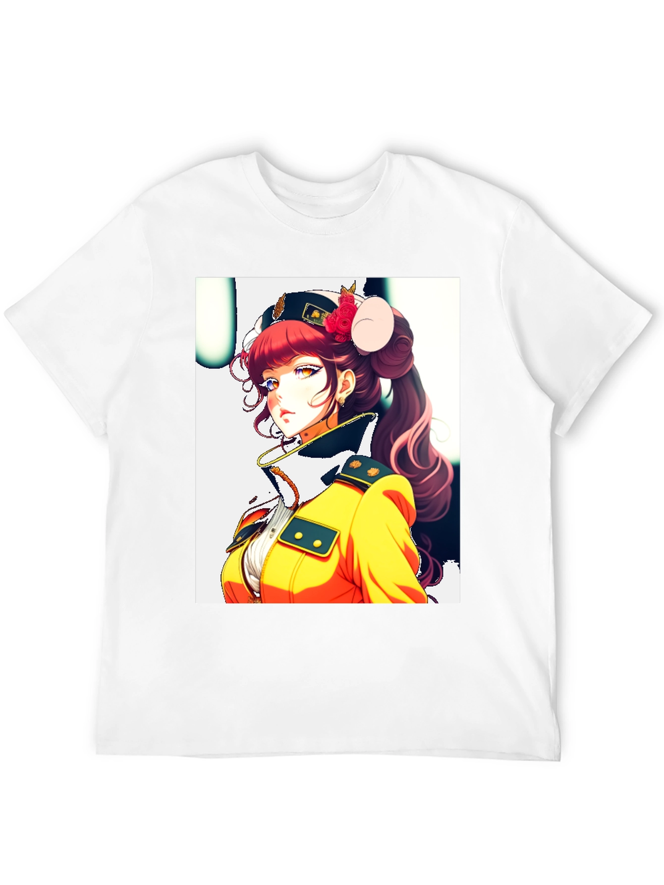 Anime Character Black T-Shirt