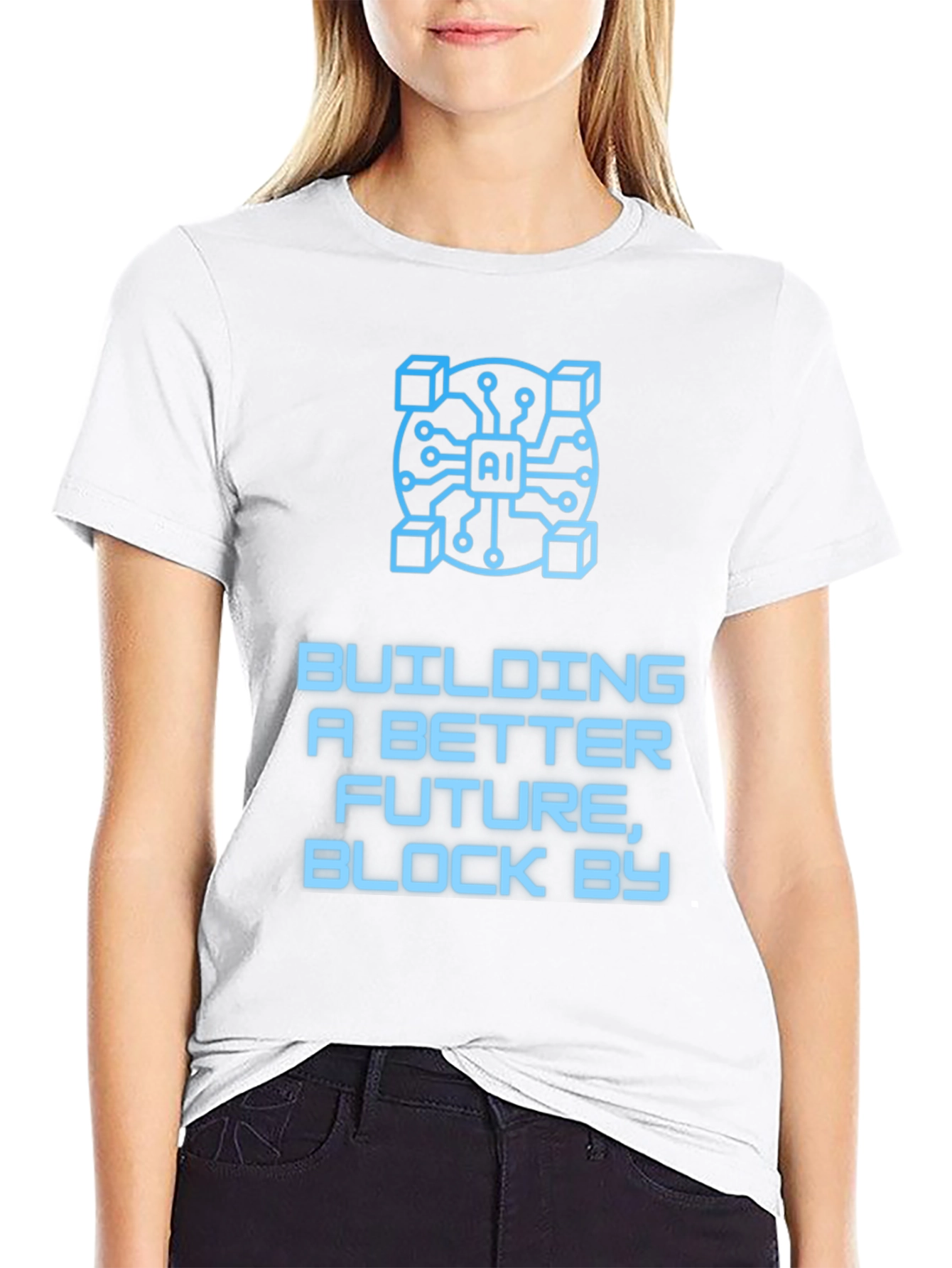 AI Blockchain T-Shirt: Building a Better Future
