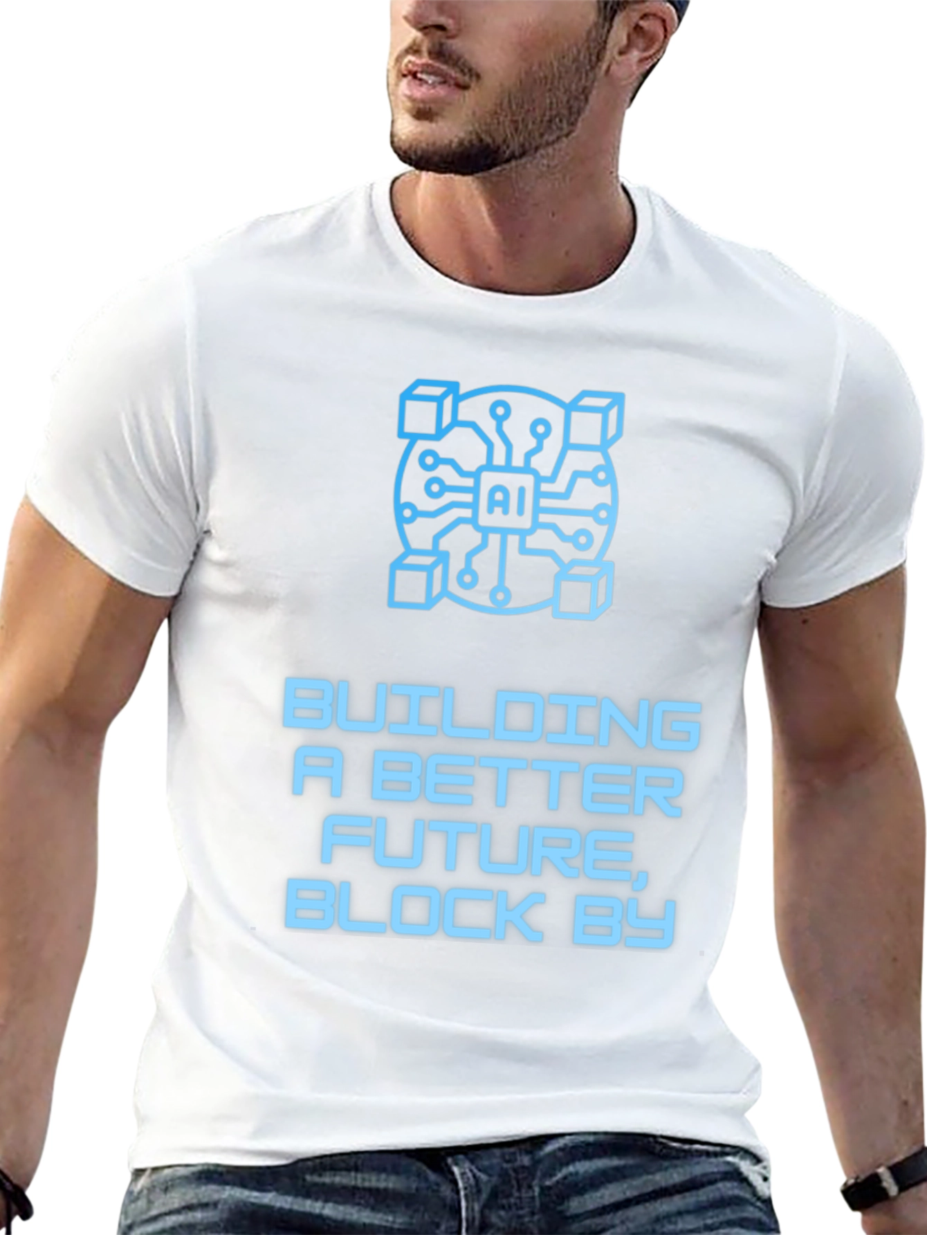 AI Blockchain T-Shirt: Building a Better Future