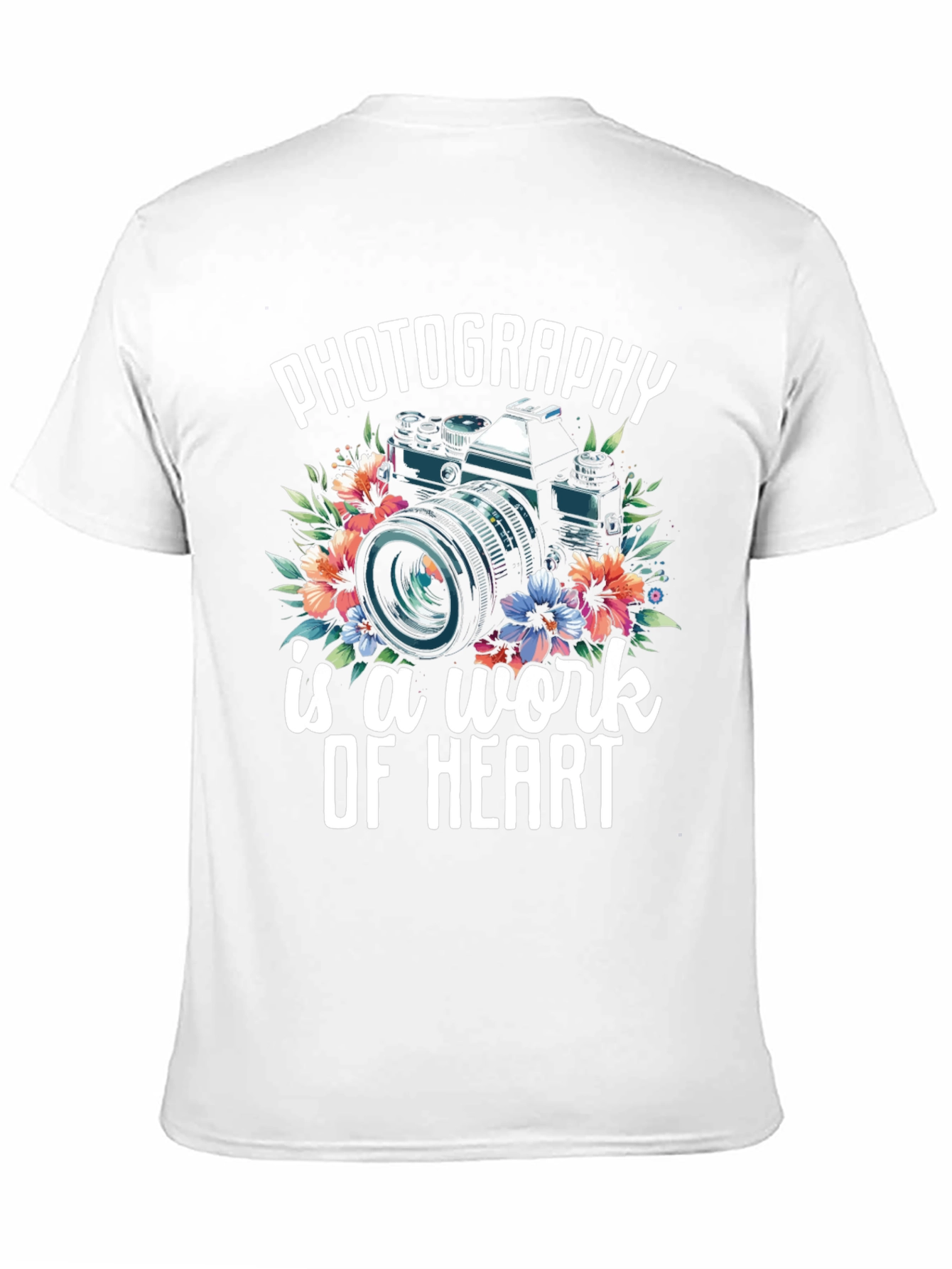 Photography is a Work of Heart T-Shirt