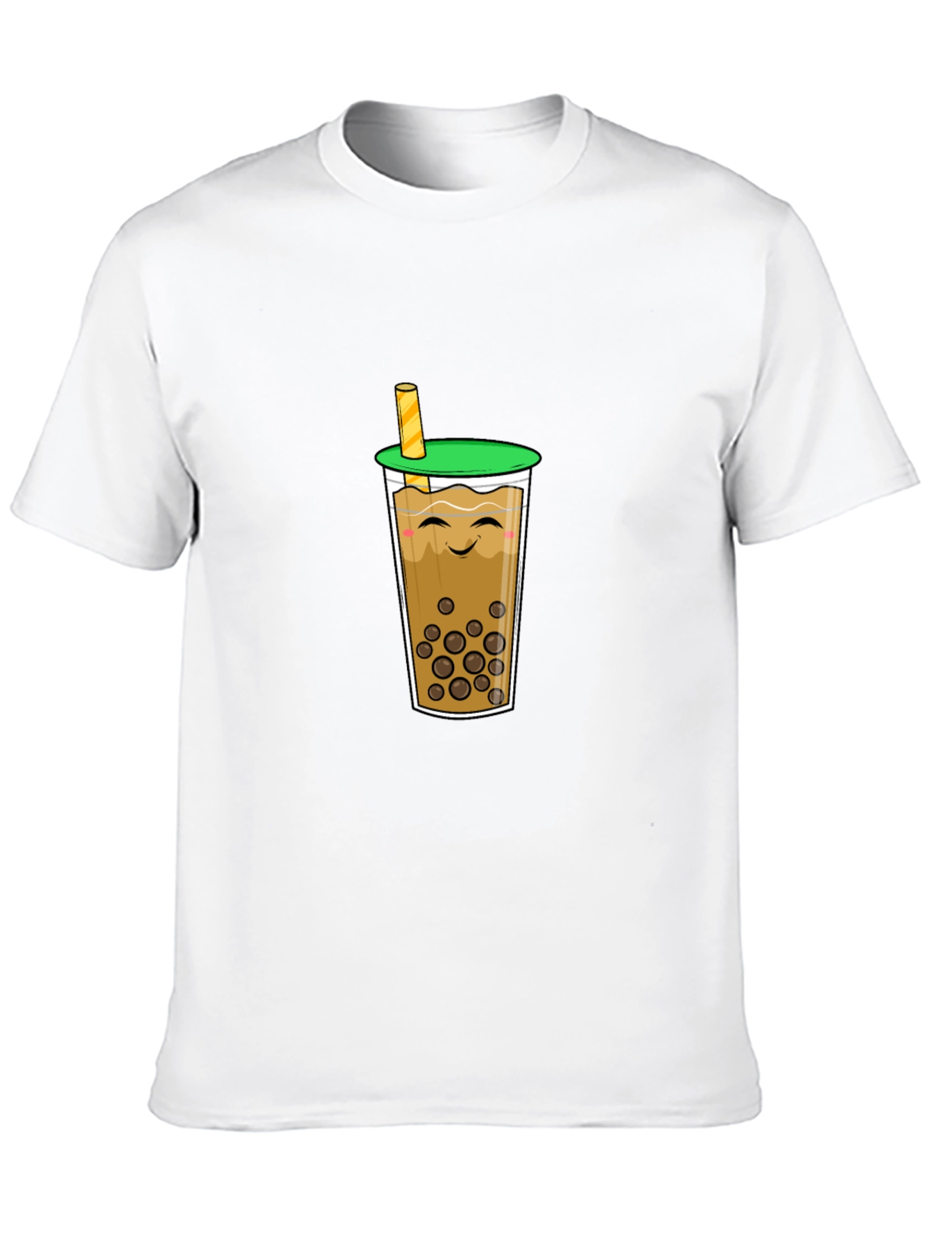 Kawaii Boba Tea T-Shirt - Cute Bubble Tea Design