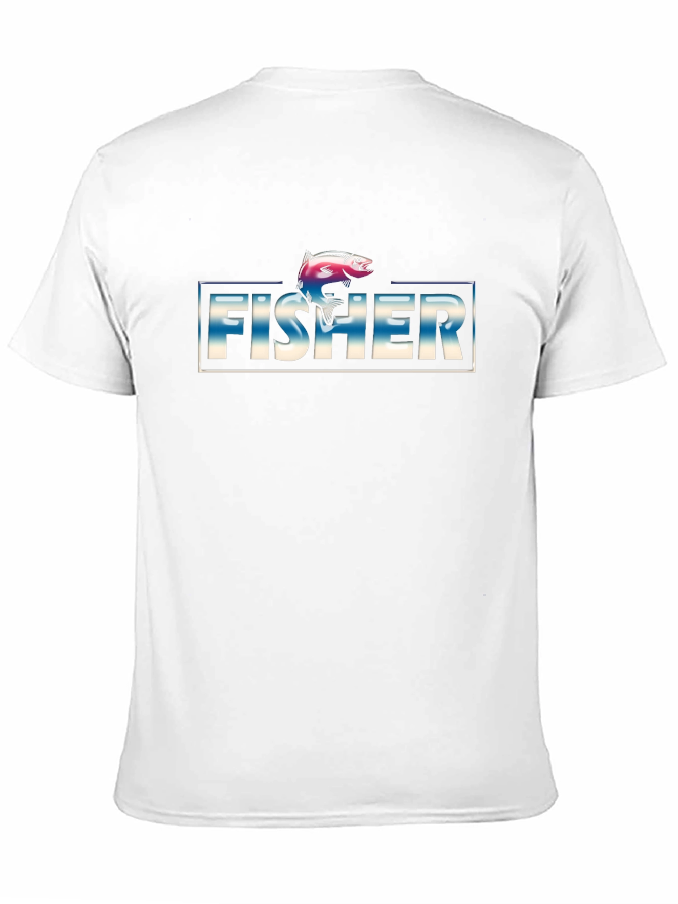 Fisher Graphic T-Shirt - Retro Style