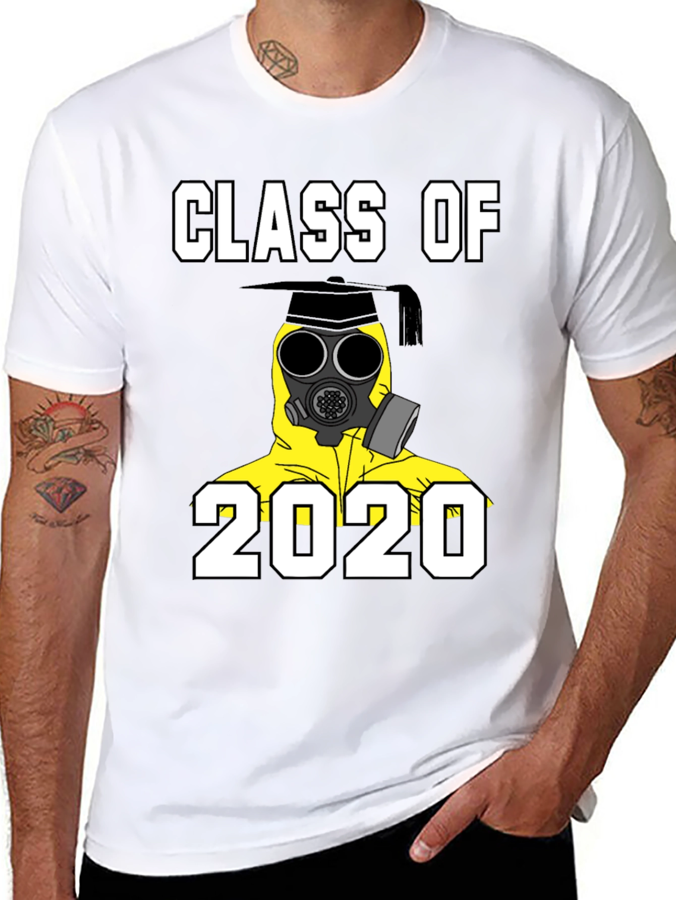 Class of 2020 Hazmat Graduation T-Shirt