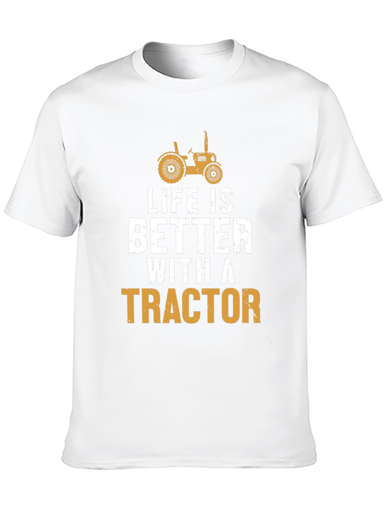Life is Better with a Tractor Graphic T-Shirt