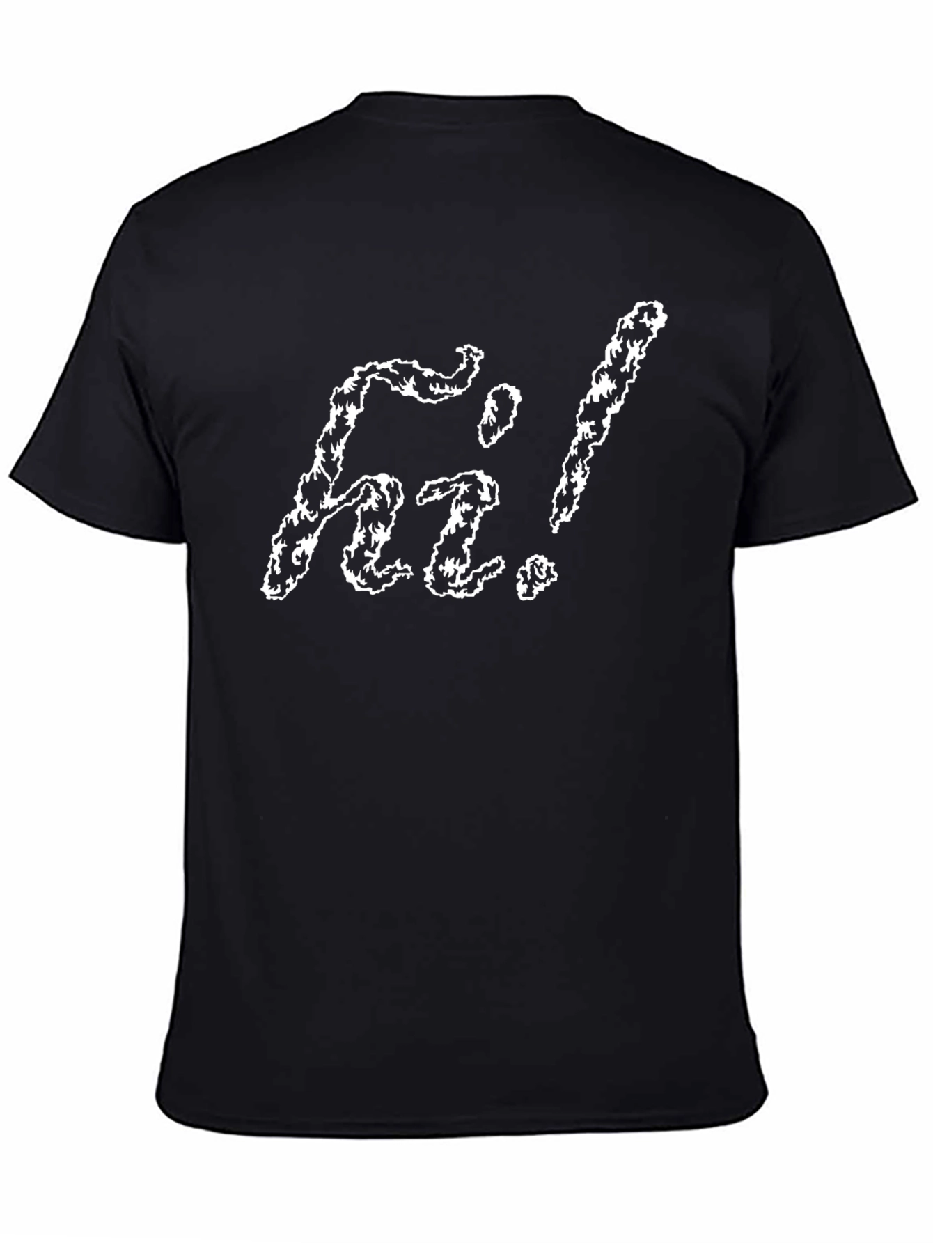 Hi! Graphic T-Shirt - Mens Black Tee