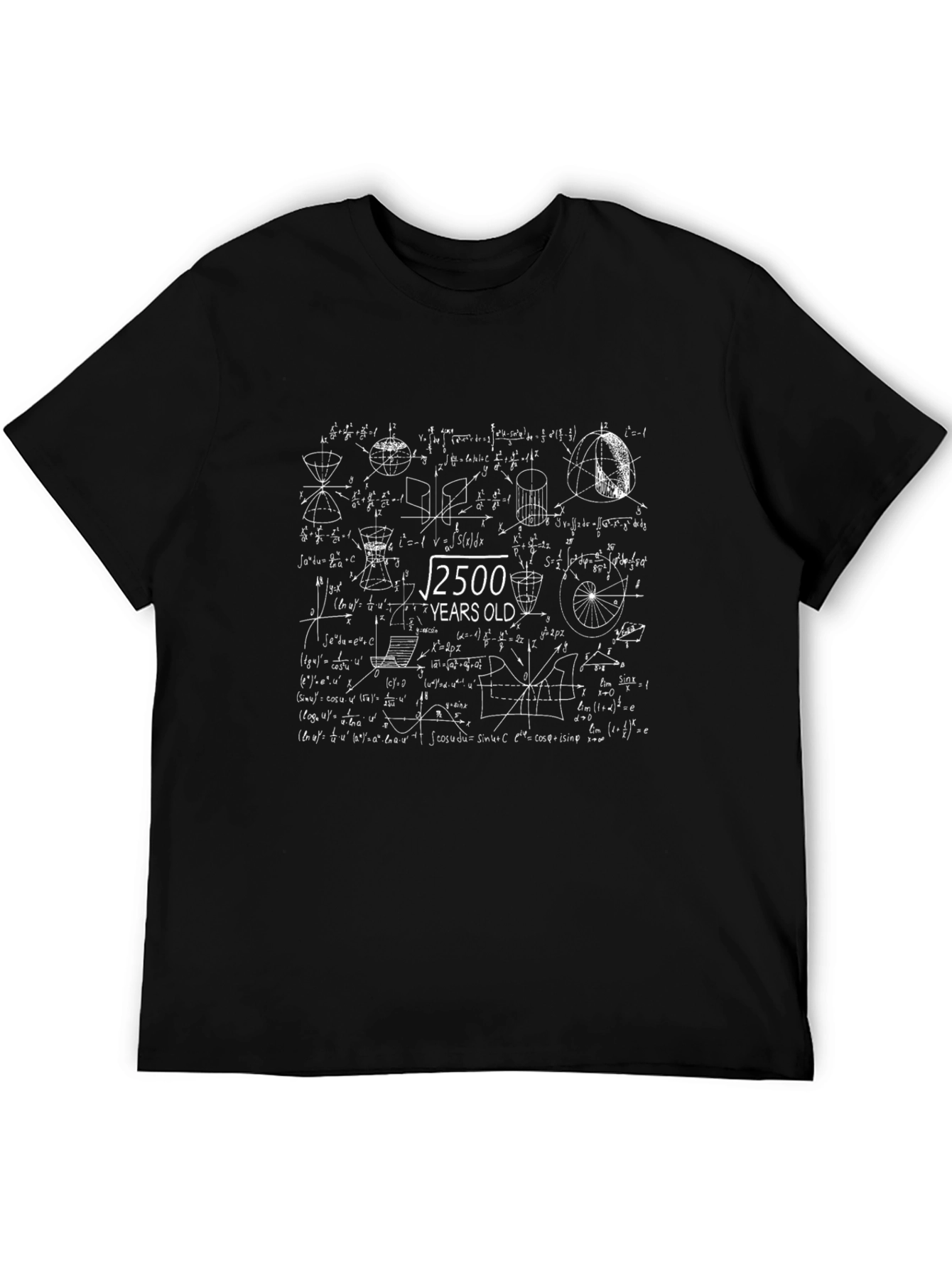 Math Joke T-Shirt - Root of 2500 Years Old