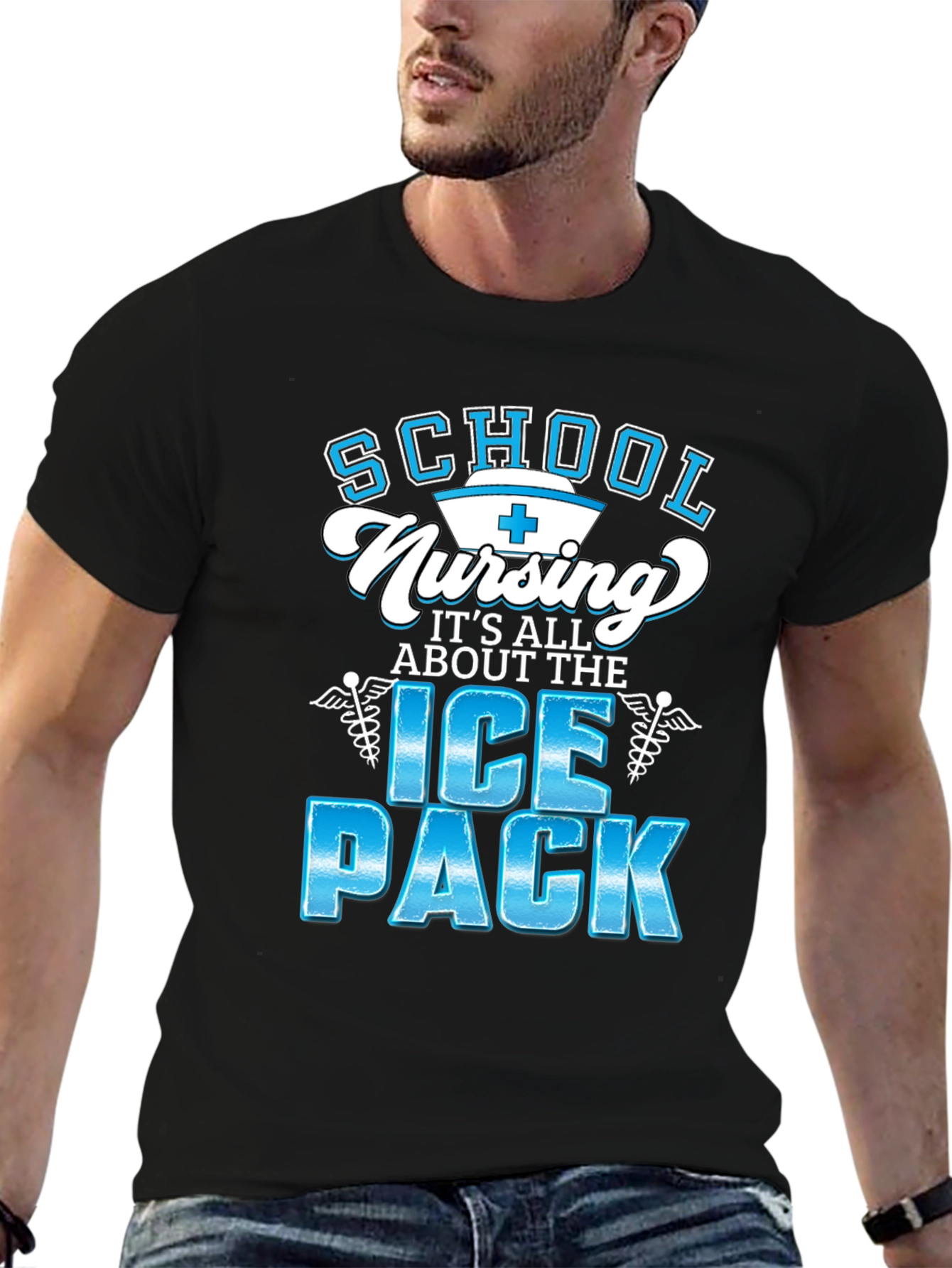 School Nursing Ice Pack T-Shirt