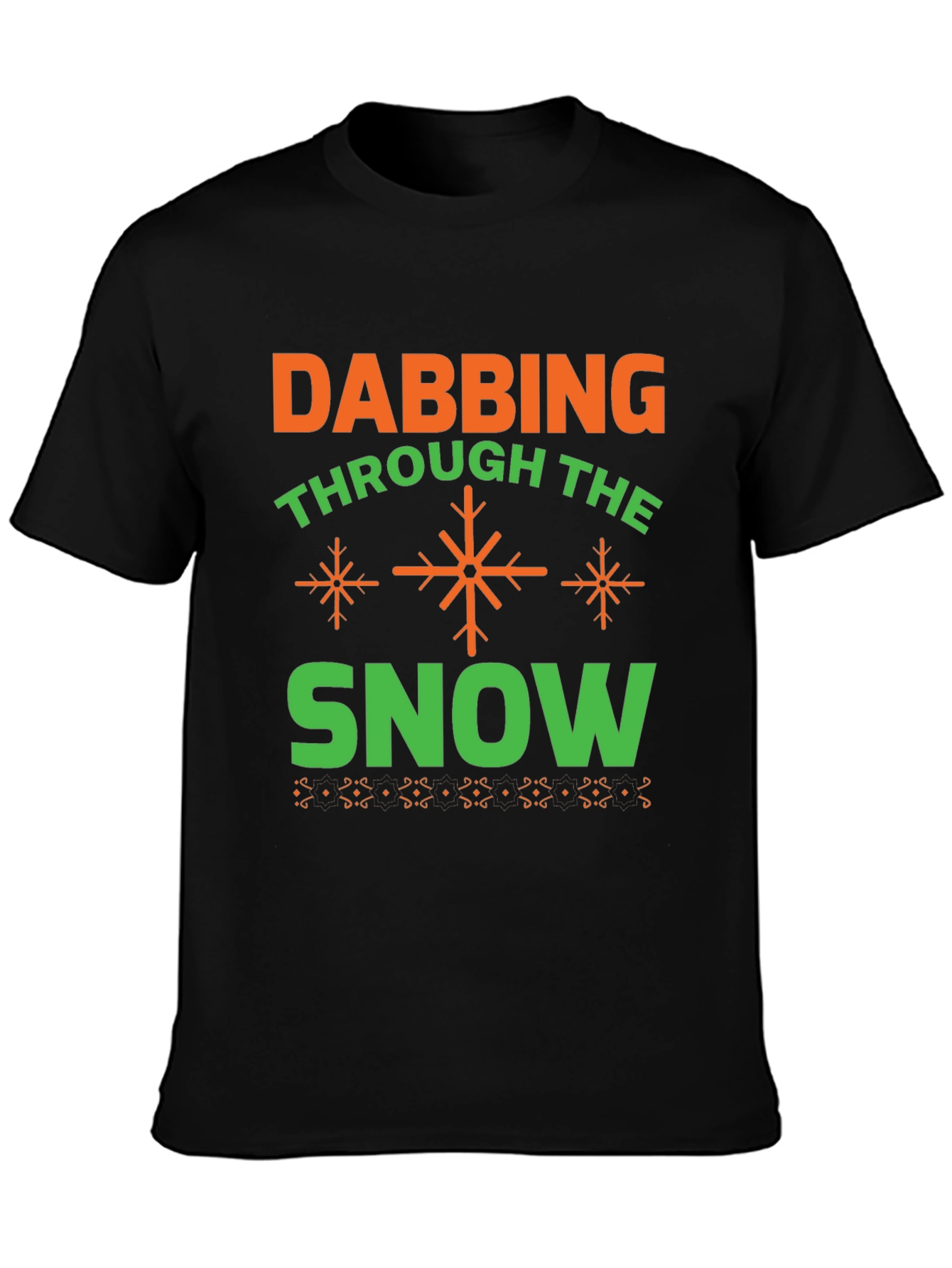 Dabbing Through the Snow Holiday T-Shirt