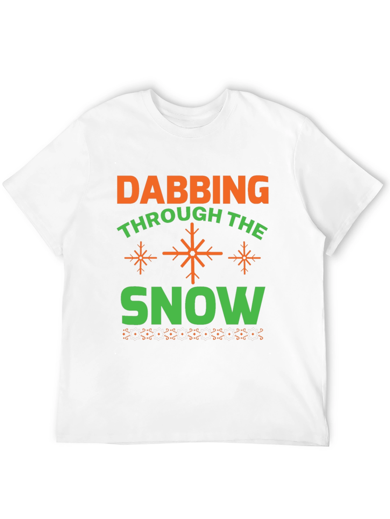 Dabbing Through the Snow Holiday T-Shirt