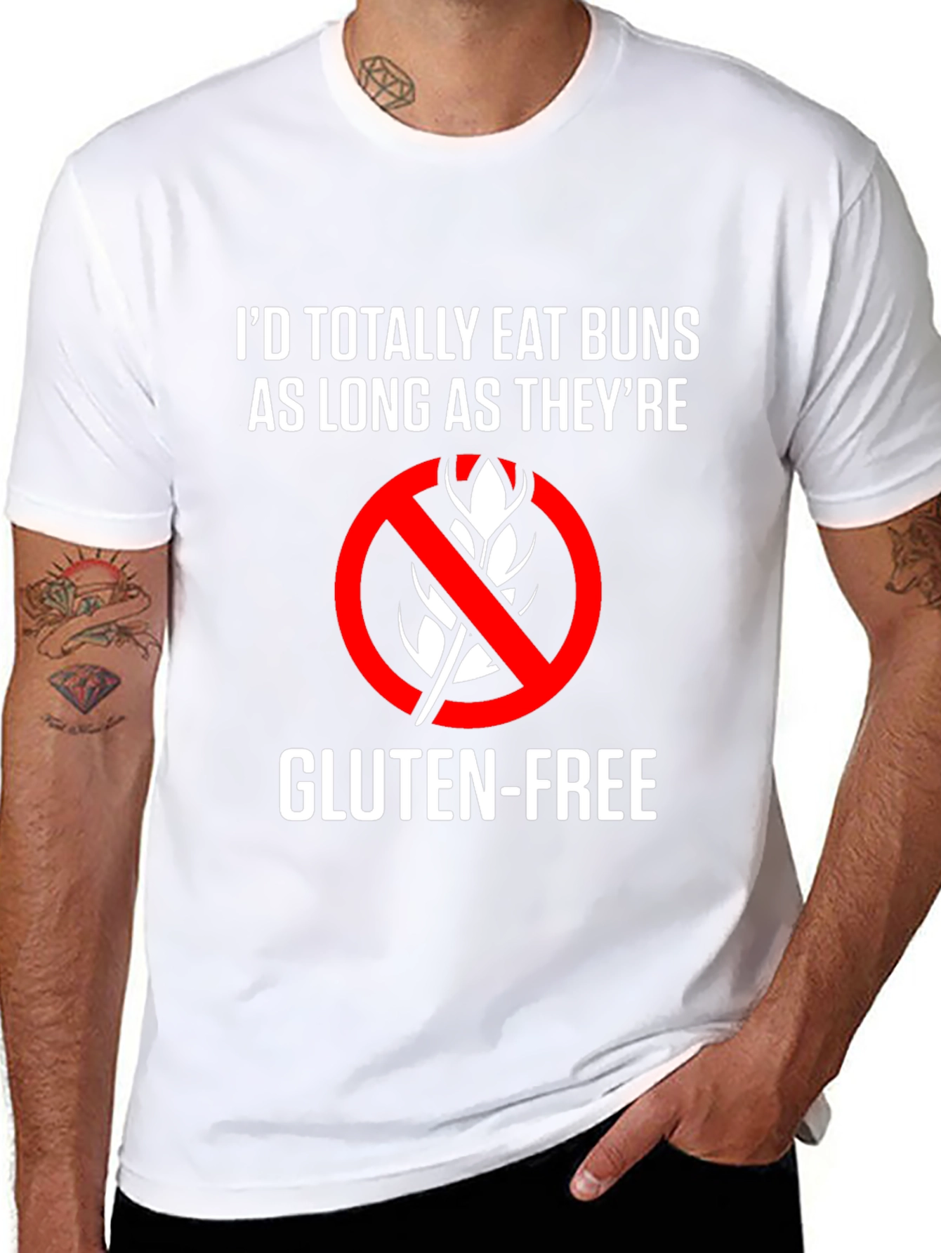 Gluten-Free Buns Graphic Tee