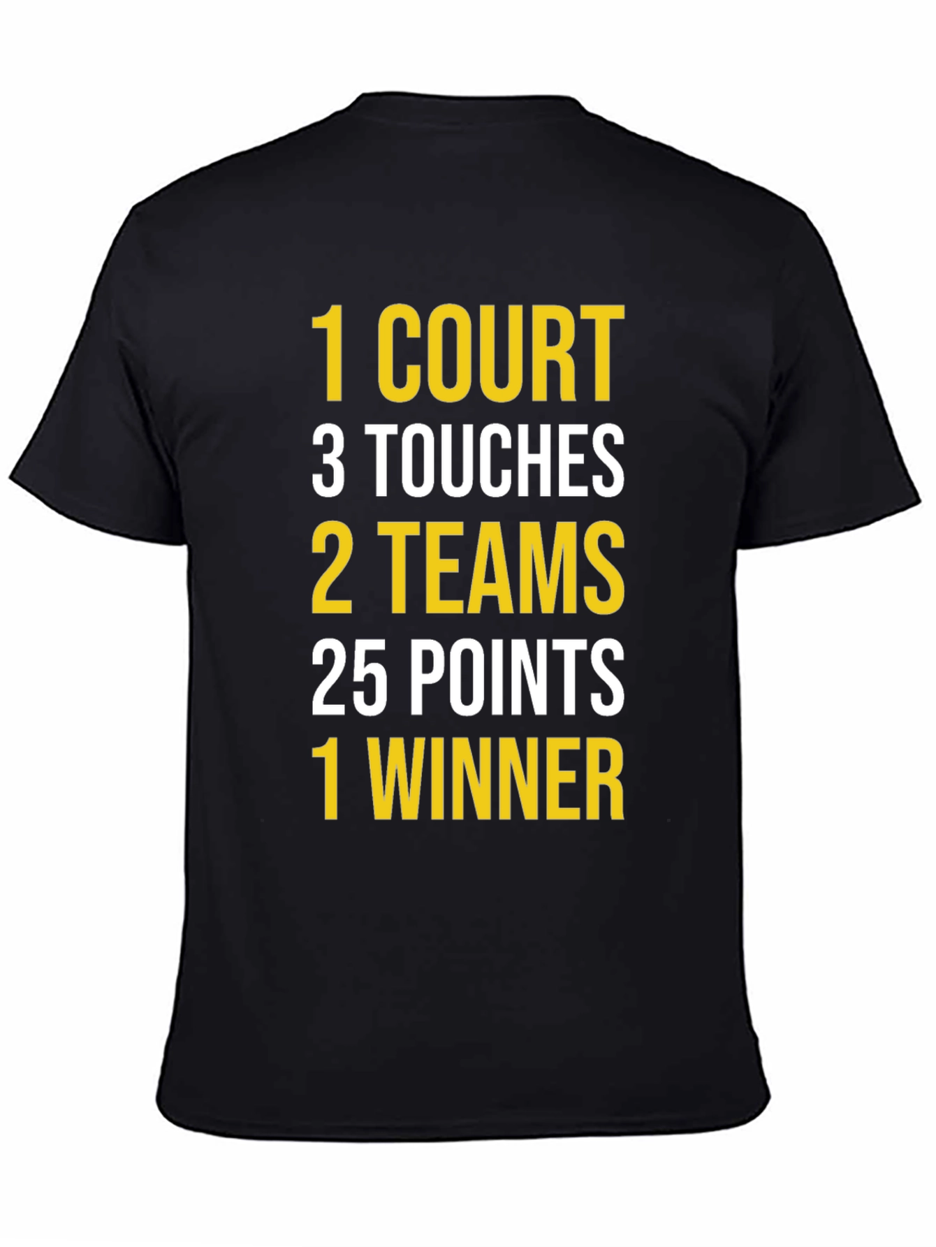 Basketball T-Shirt: Court Touches Teams Points Winner