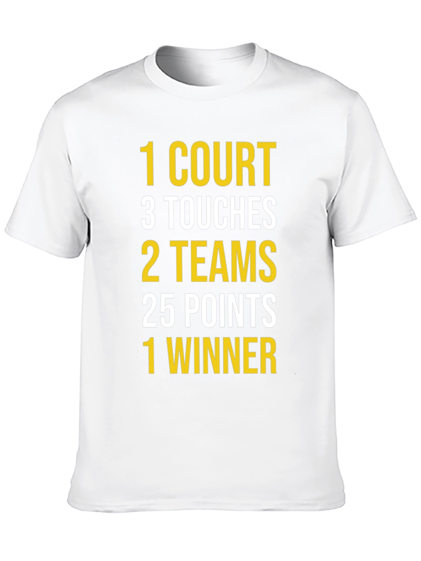 Basketball T-Shirt: Court Touches Teams Points Winner