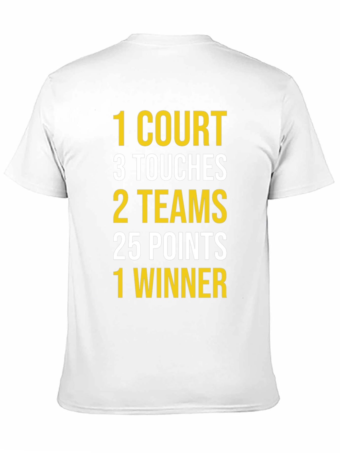 Basketball T-Shirt: Court Touches Teams Points Winner