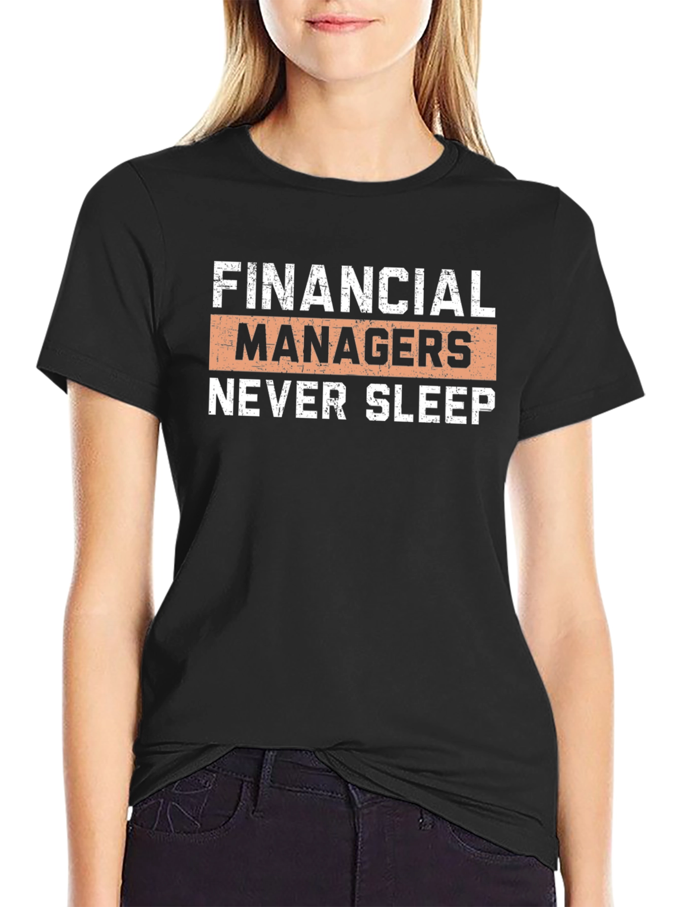Financial Managers Never Sleep Graphic Tee