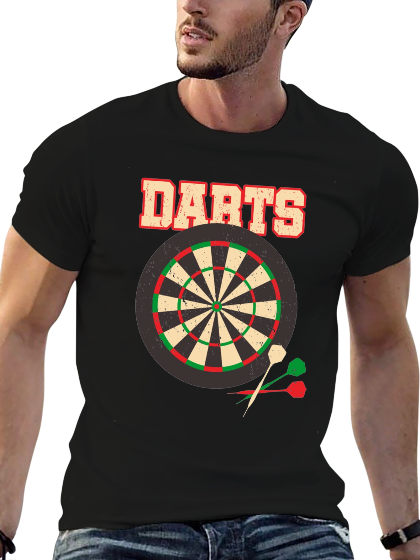 Darts T-Shirt - Target & Arrows Graphic Tee