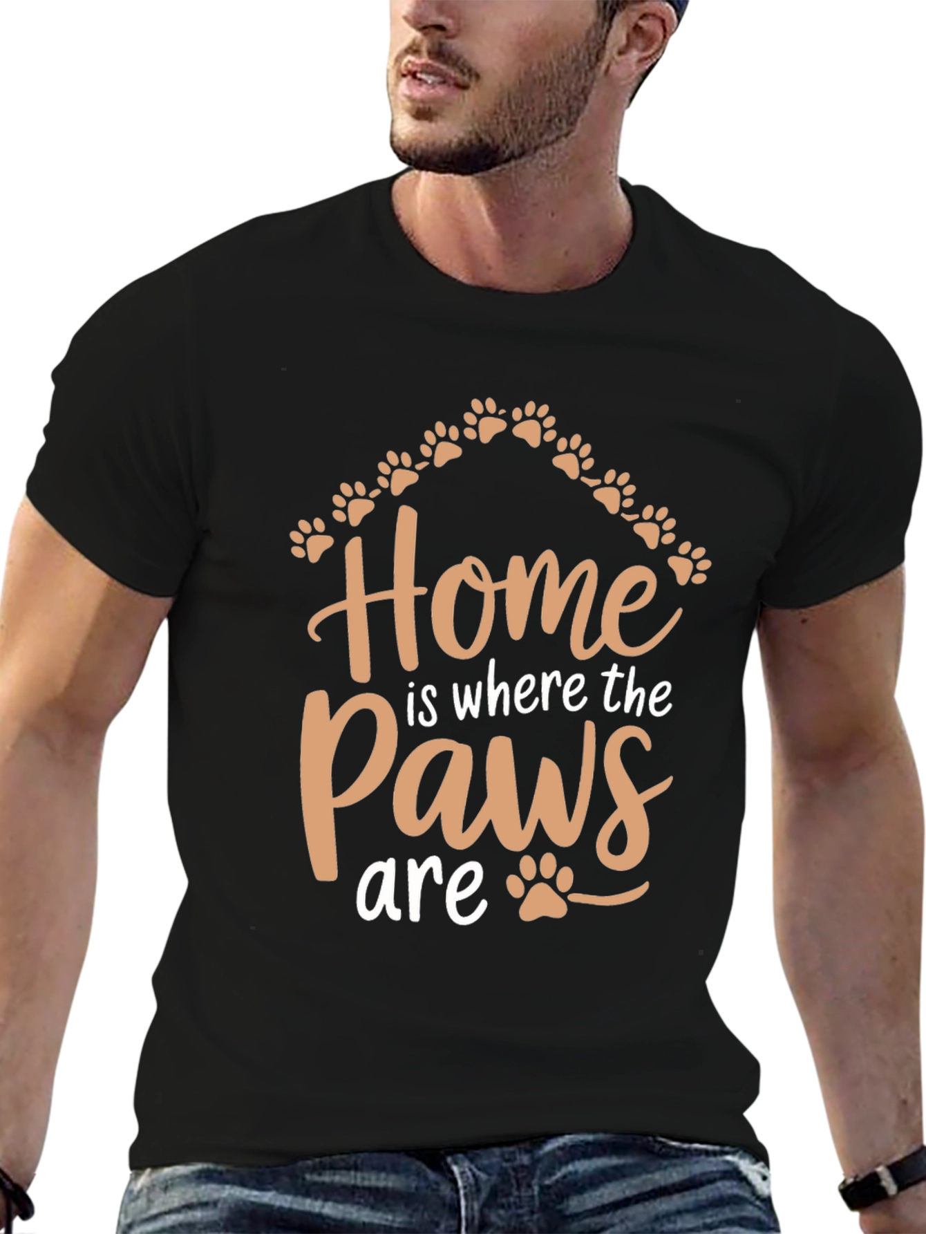 Home is Where the Paws Are - Graphic Tee