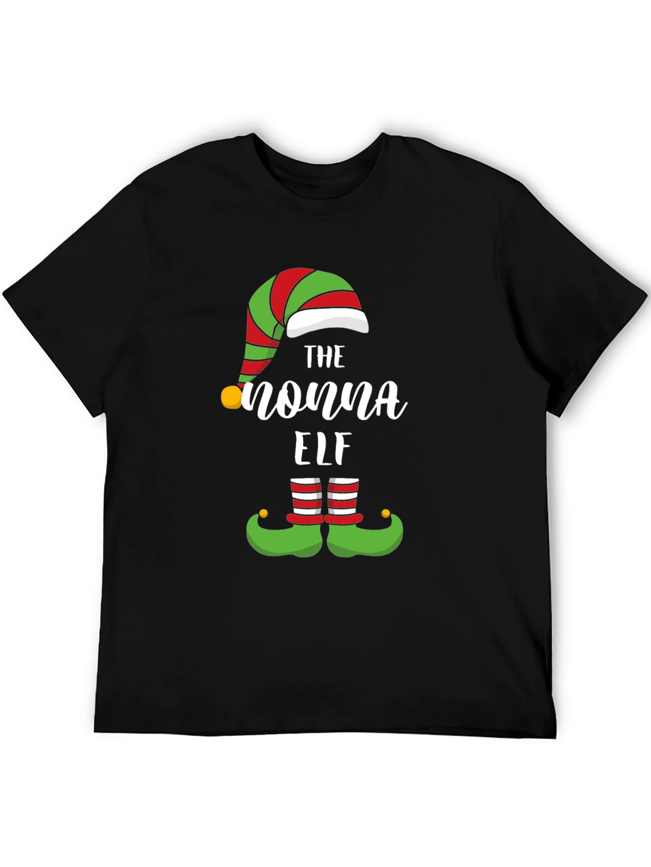 The Nonna Elf Christmas T-Shirt