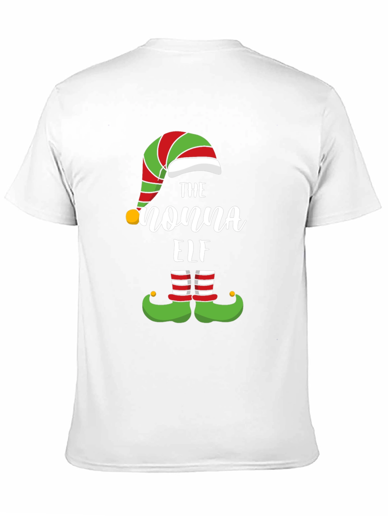 The Nonna Elf Christmas T-Shirt