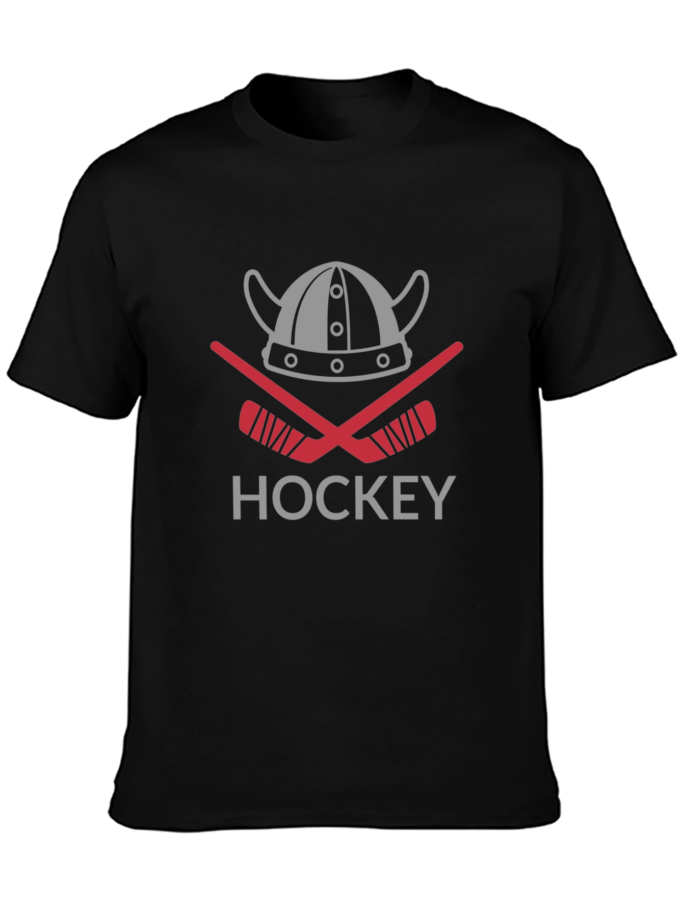 Viking Hockey Graphic T-Shirt - Black