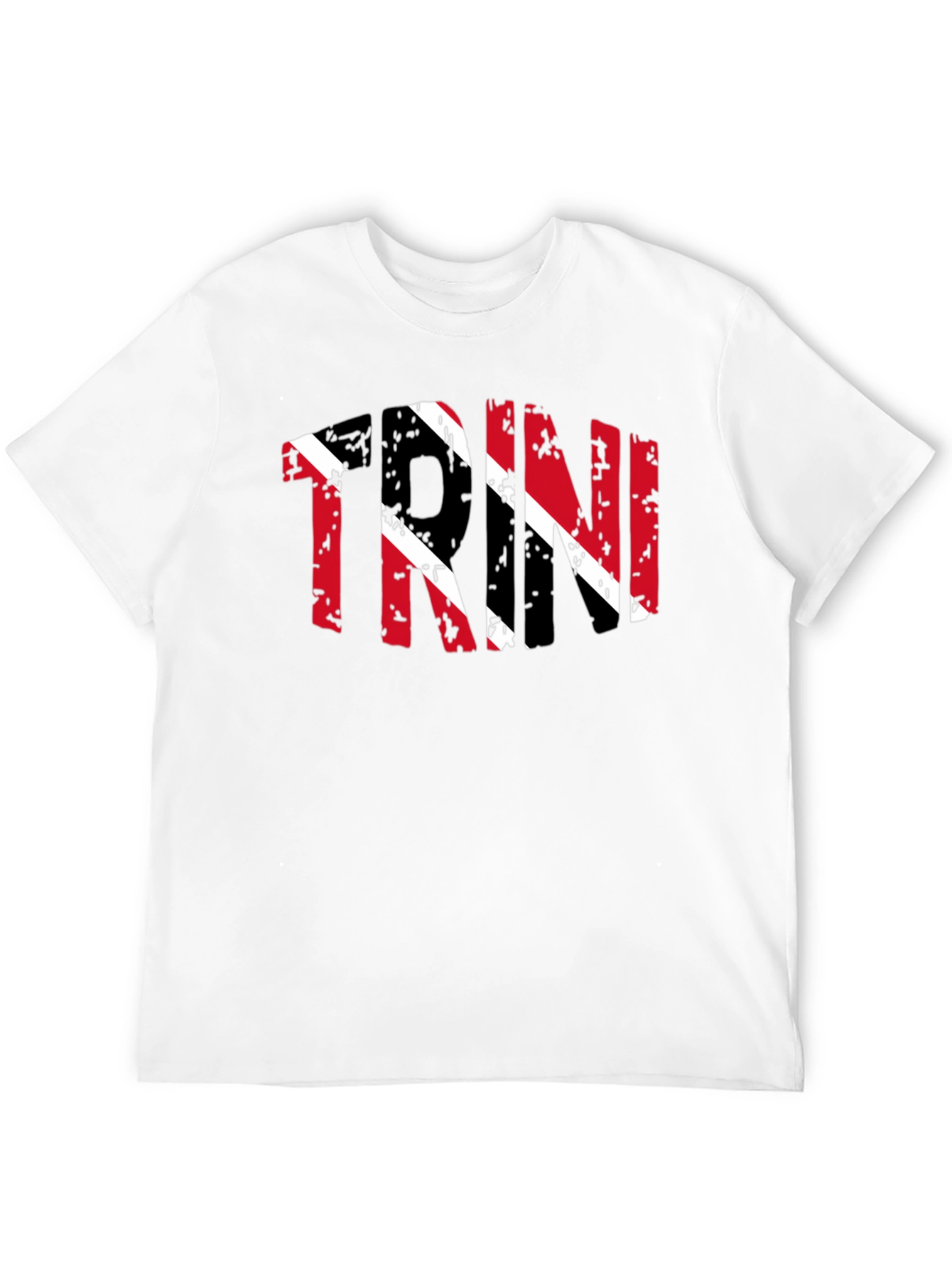 Trinidad Flag T-Shirt - Distressed Design