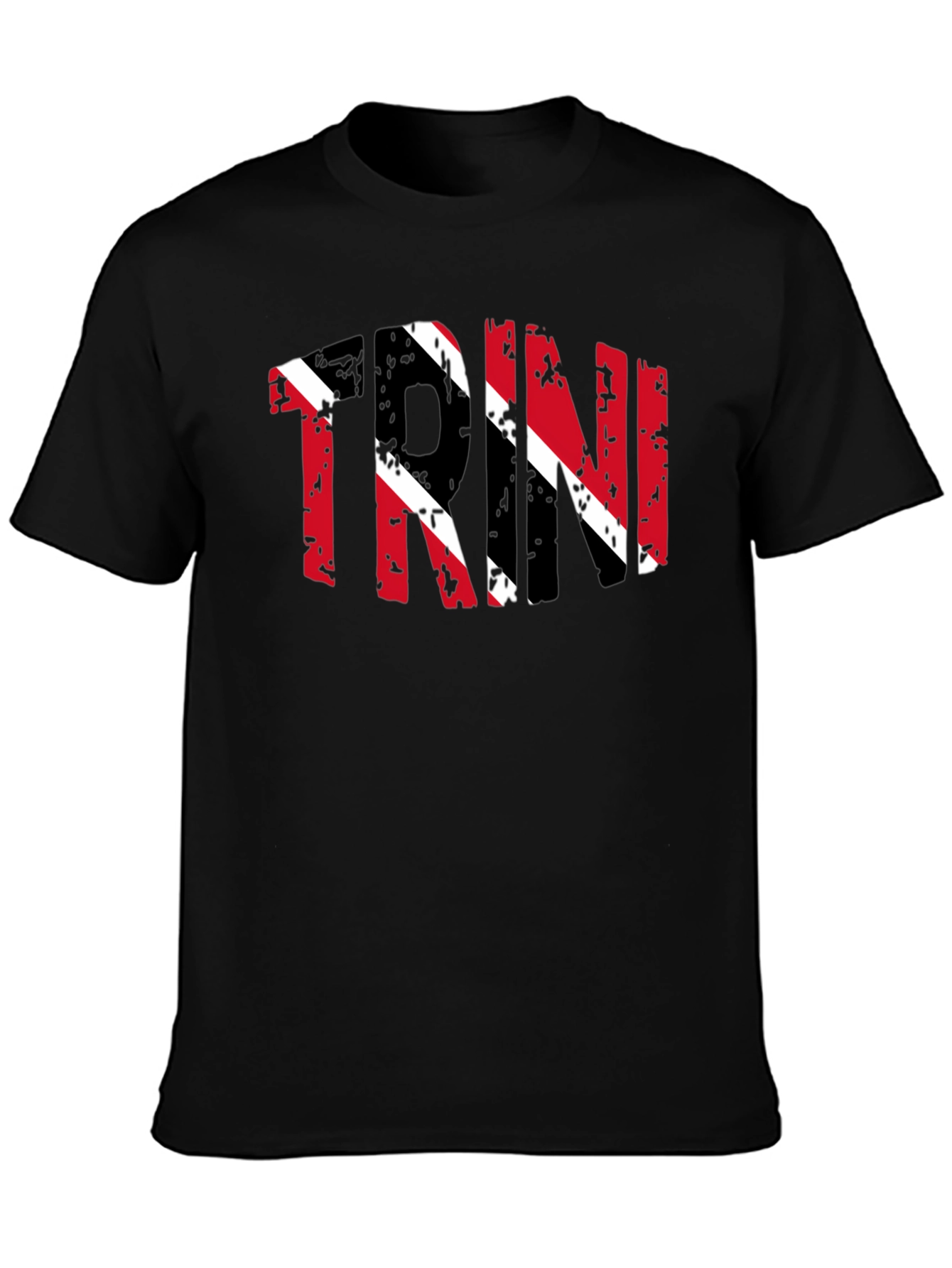 Trinidad Flag T-Shirt - Distressed Design