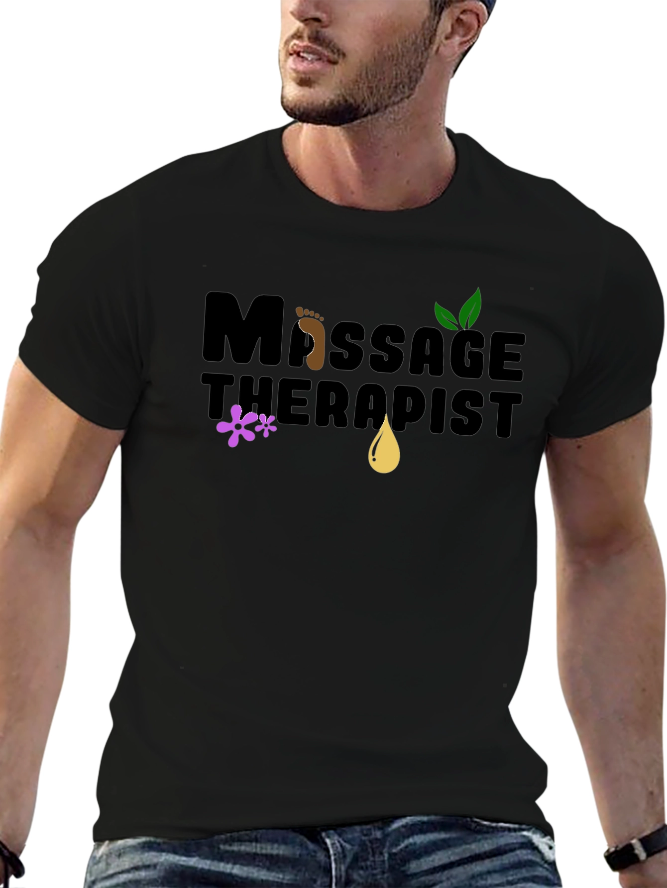 Massage Therapist T-Shirt - Relax & Renew!
