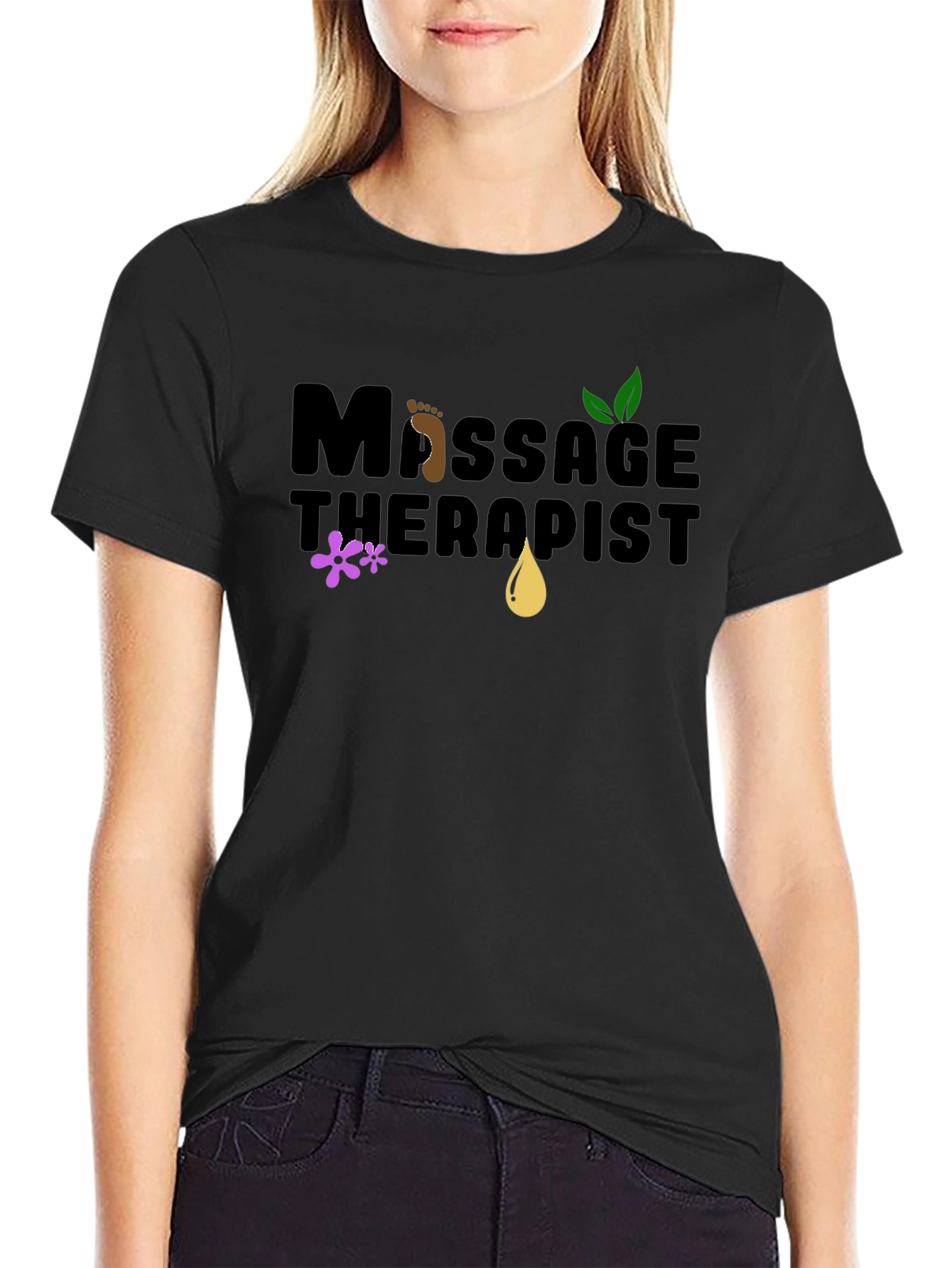 Massage Therapist T-Shirt - Relax & Renew!