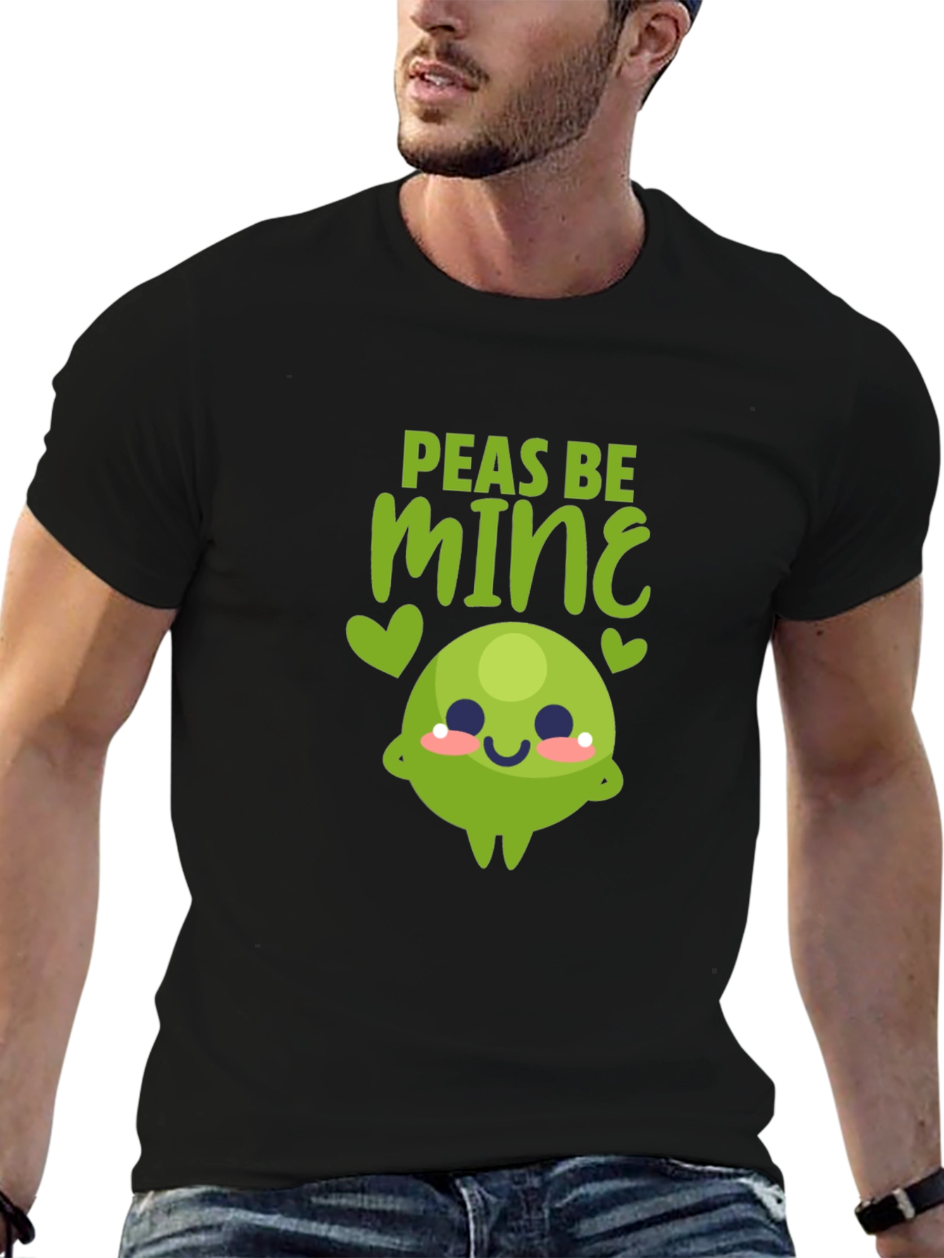 Peas Be Mine Valentines Day T-Shirt