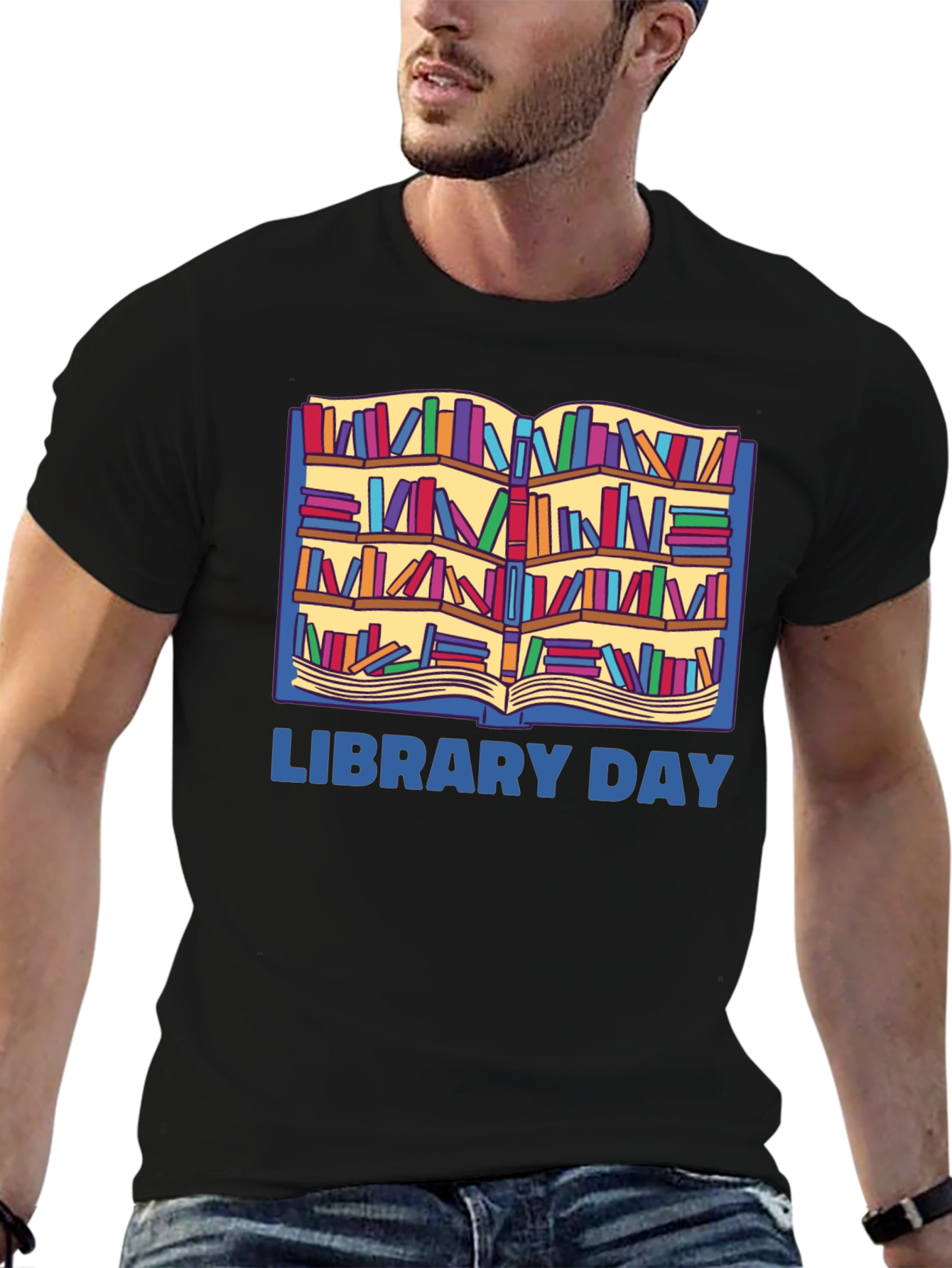 Library Day T-Shirt - Book Lover Tee