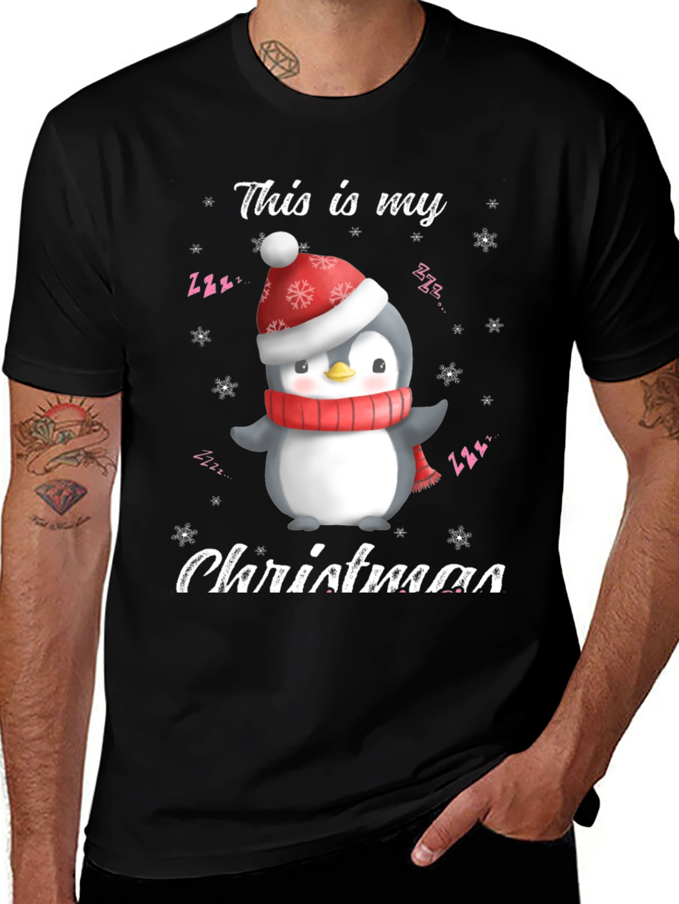 Christmas Penguin T-Shirt