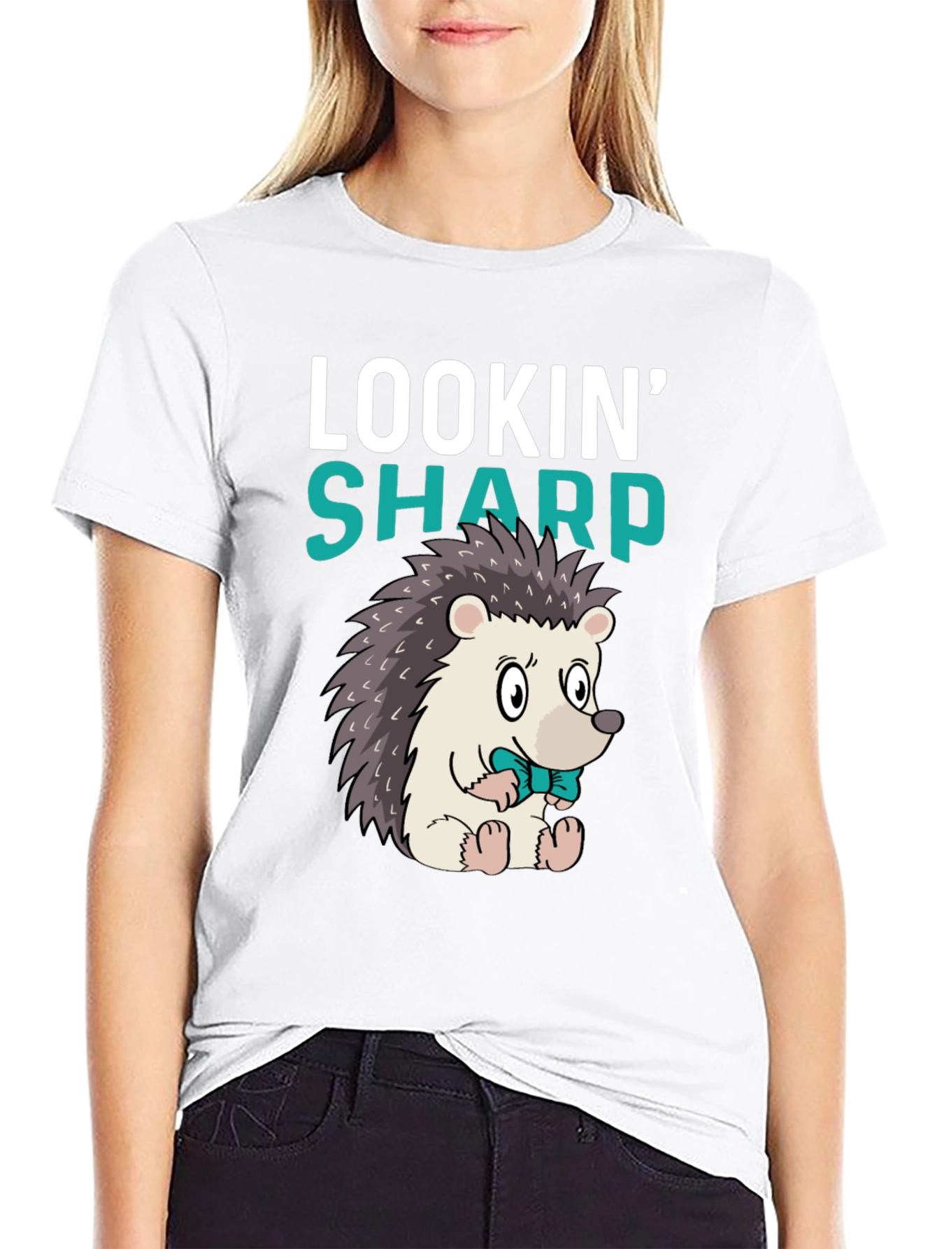 Lookin Sharp Hedgehog Graphic Tee