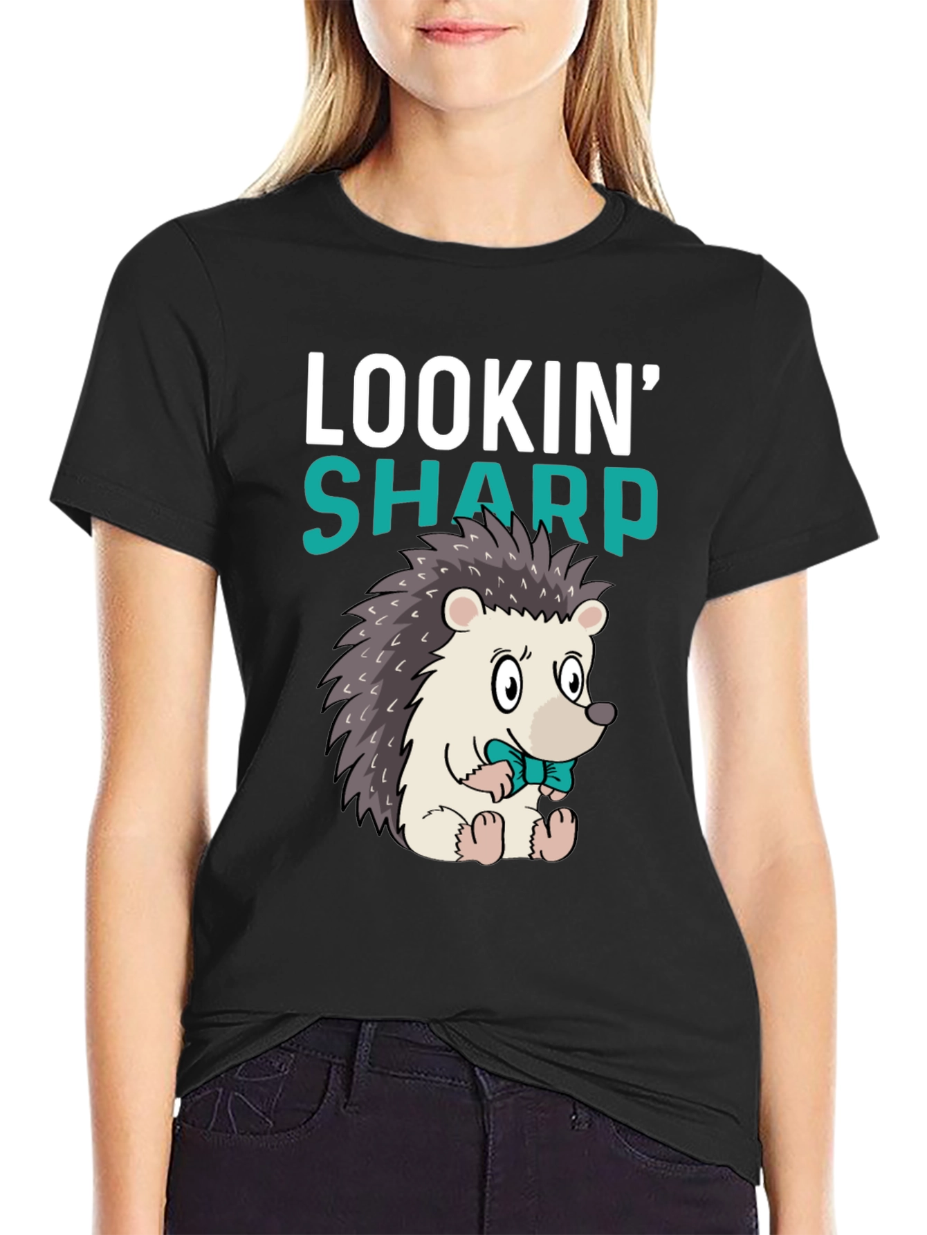 Lookin Sharp Hedgehog Graphic Tee