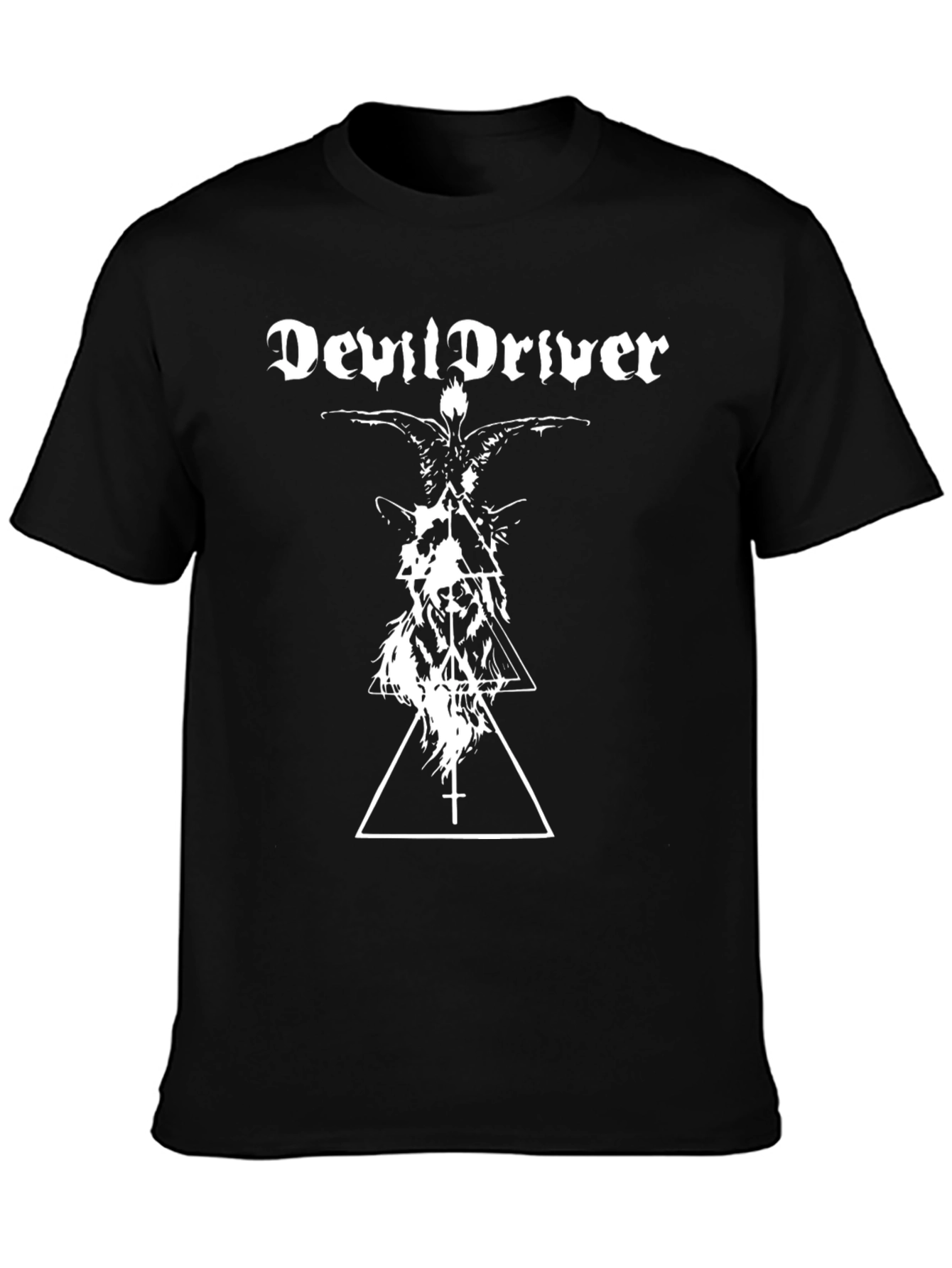 DevilDriver Graphic Print Black T-Shirt