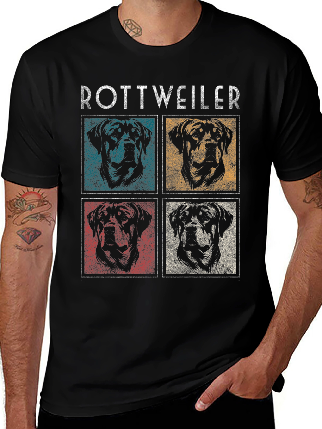 Rottweiler Dog Breed Graphic T-Shirt