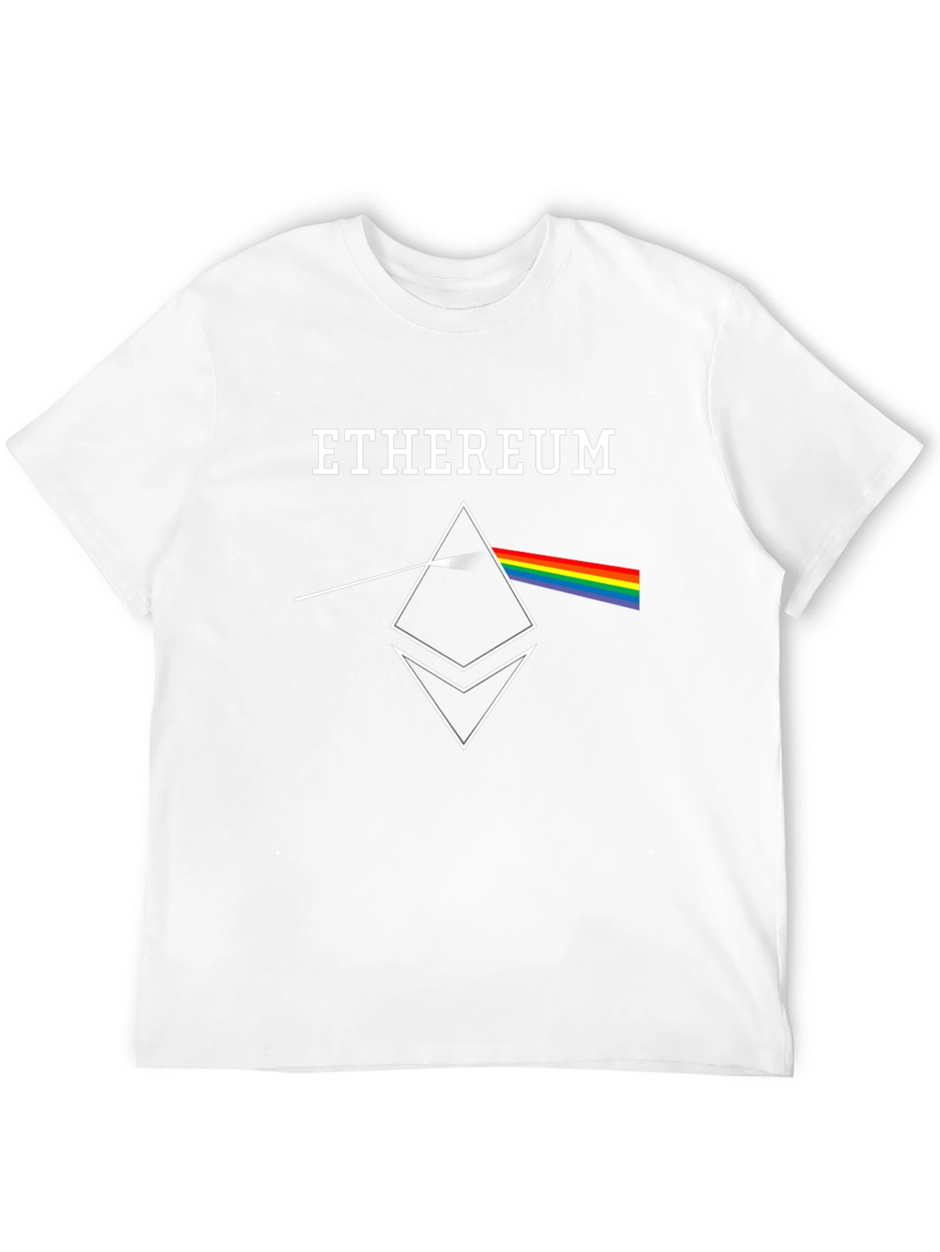 Ethereum Prism T-Shirt - Dark Side Crypto Tee
