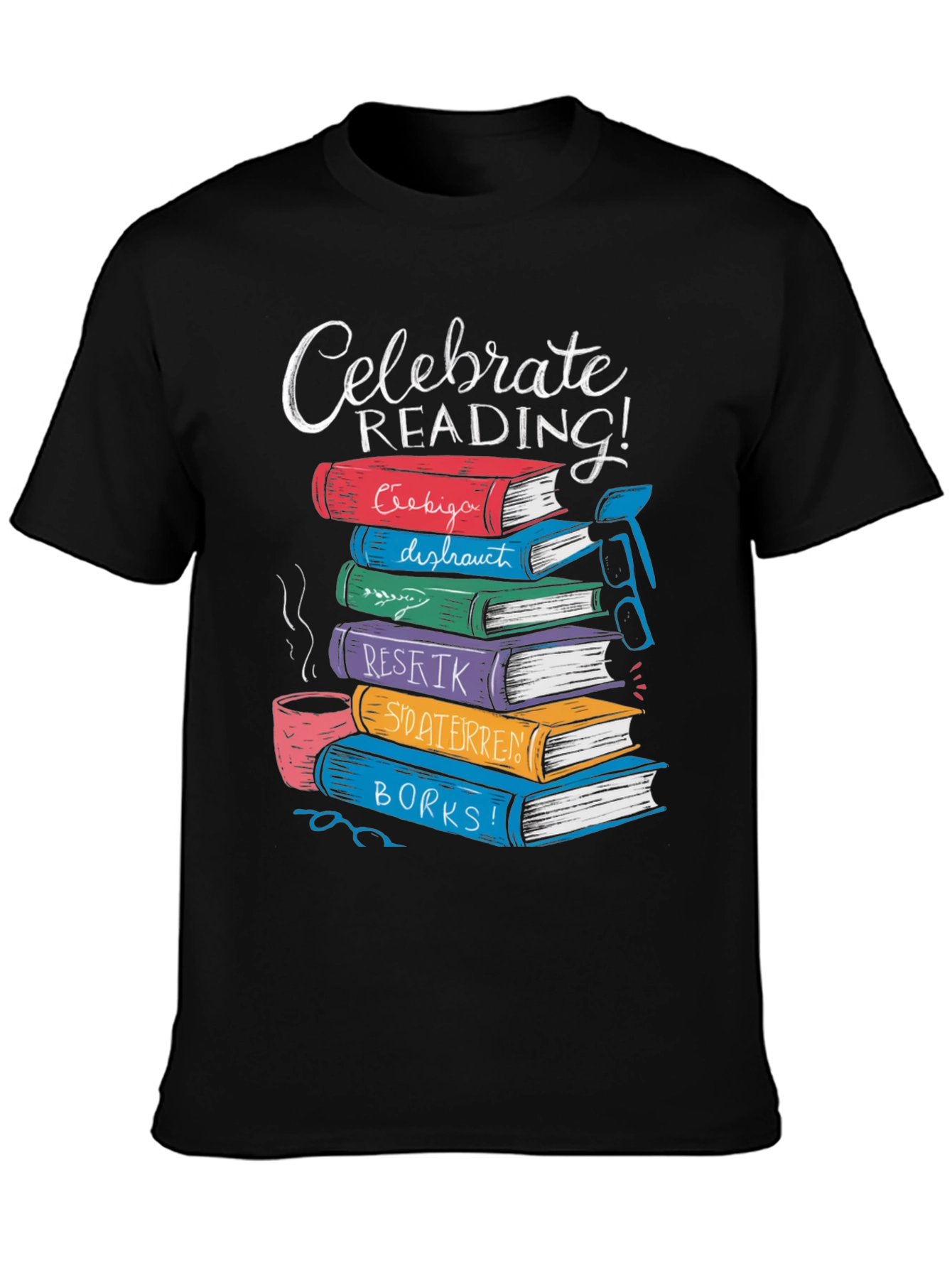 Celebrate Reading T-Shirt - Book Lover Tee