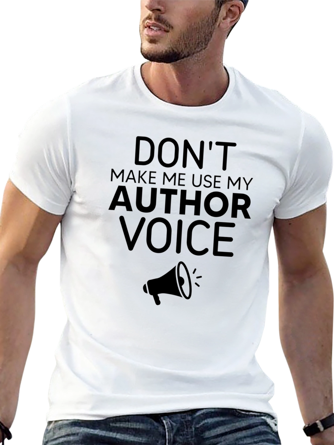 Author Voice T-Shirt - Funny Writer Gift