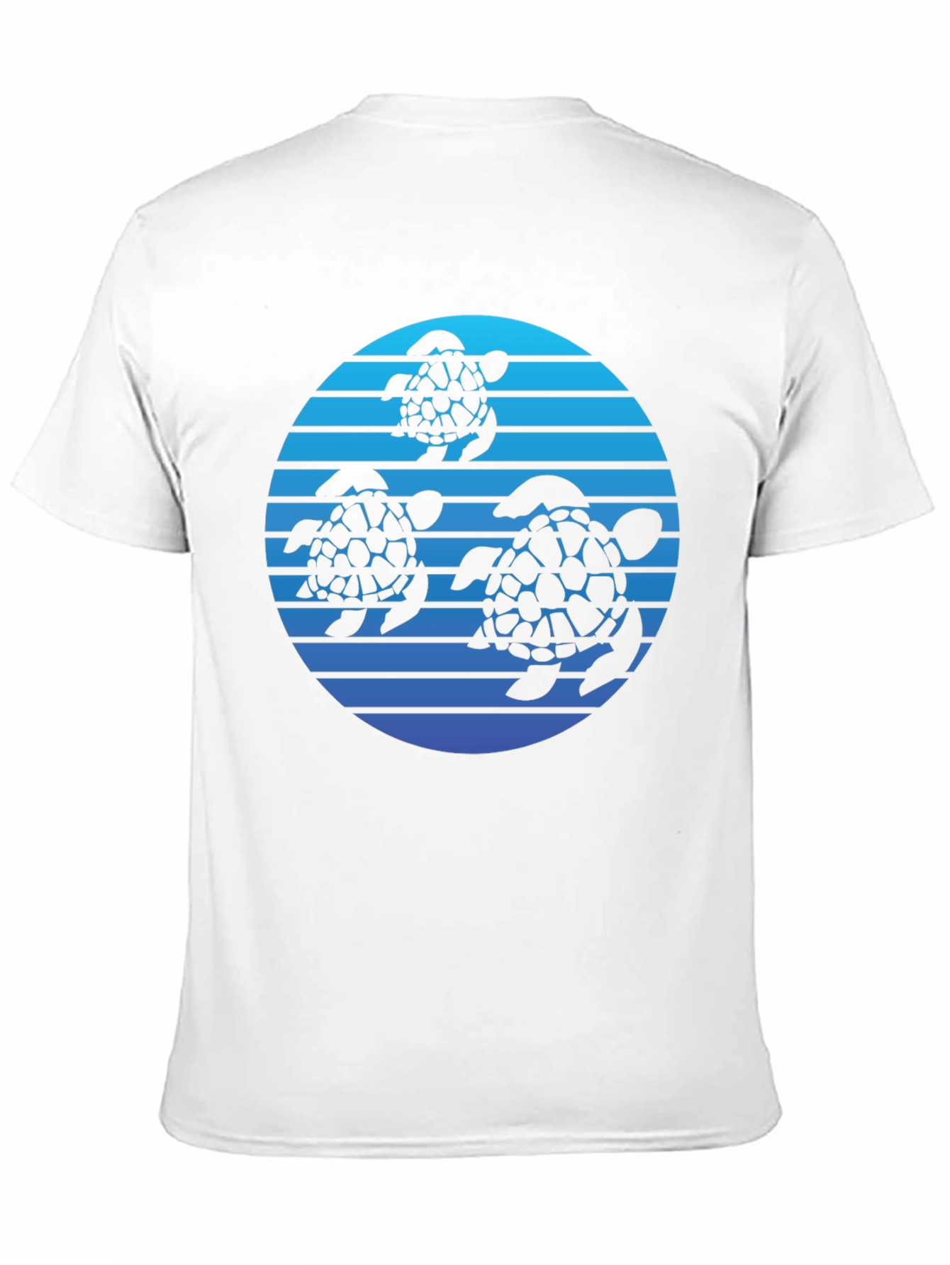 Turtle Sunset Graphic Tee - Black