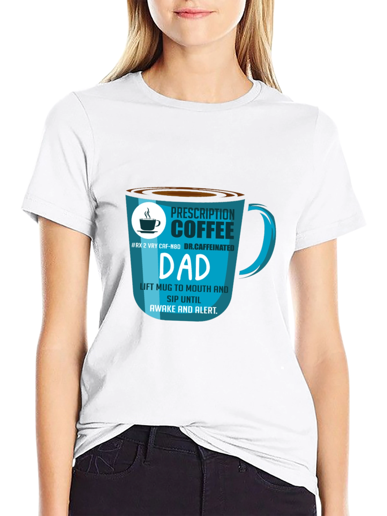 Prescription Coffee Dad T-Shirt