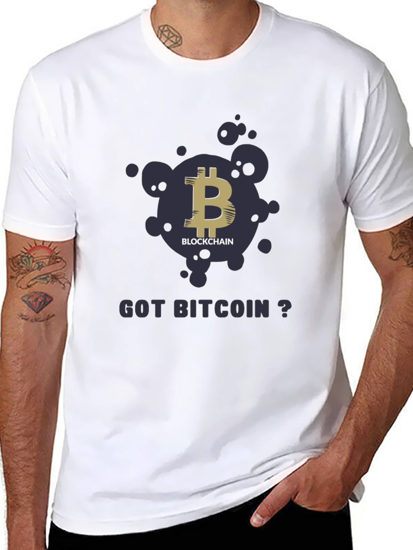 Got Bitcoin? Blockchain T-Shirt - Crypto Currency Tee