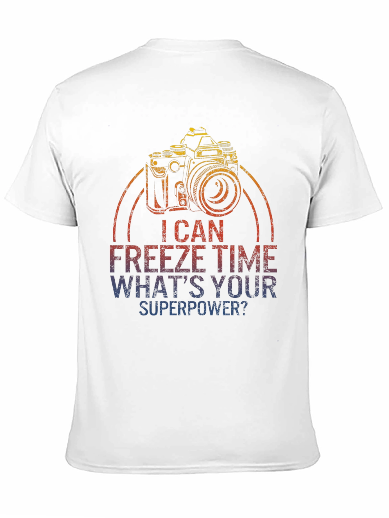 I Can Freeze Time Camera Graphic T-Shirt
