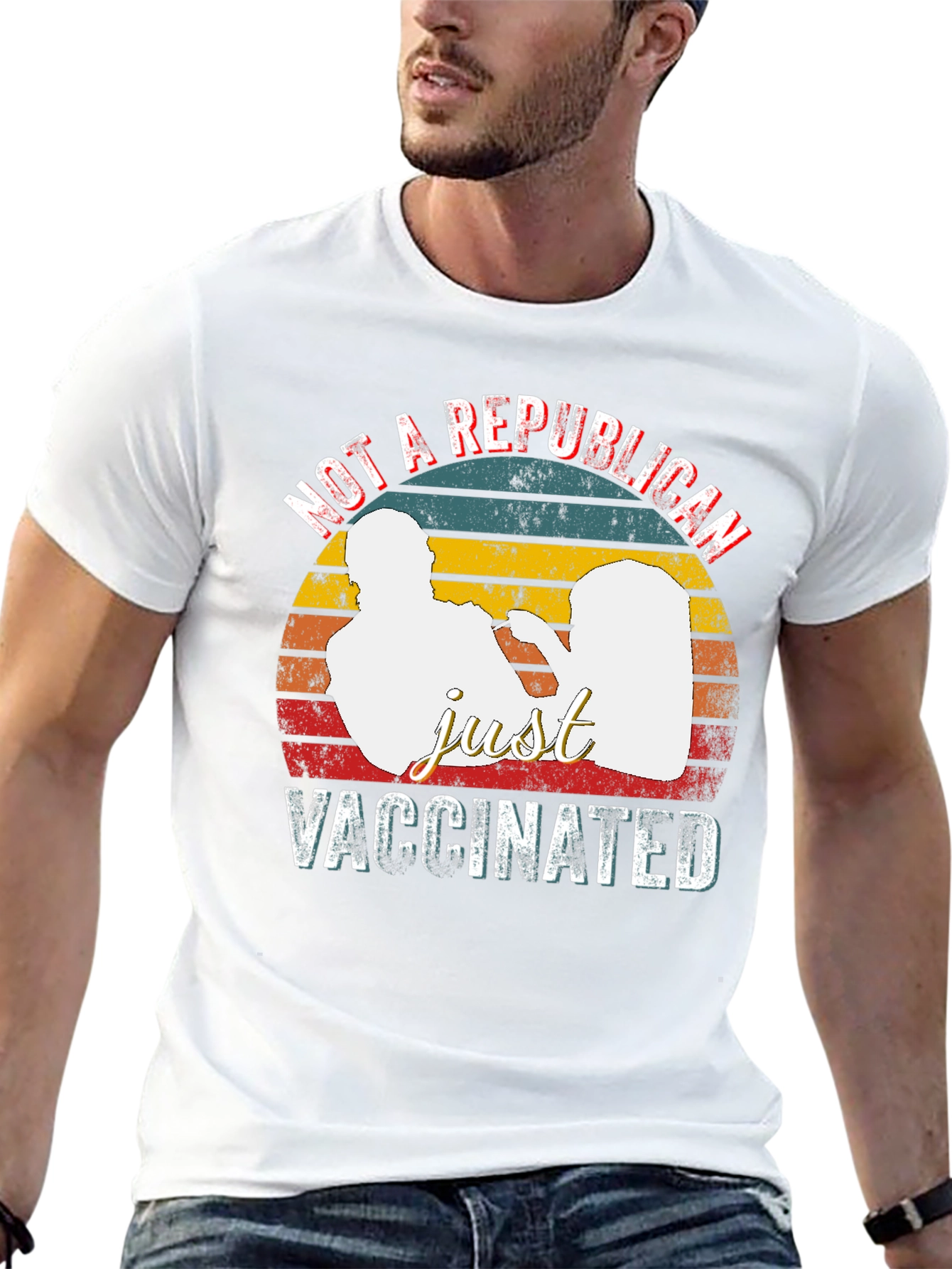 Not a Republican Just Vaccinated T-Shirt