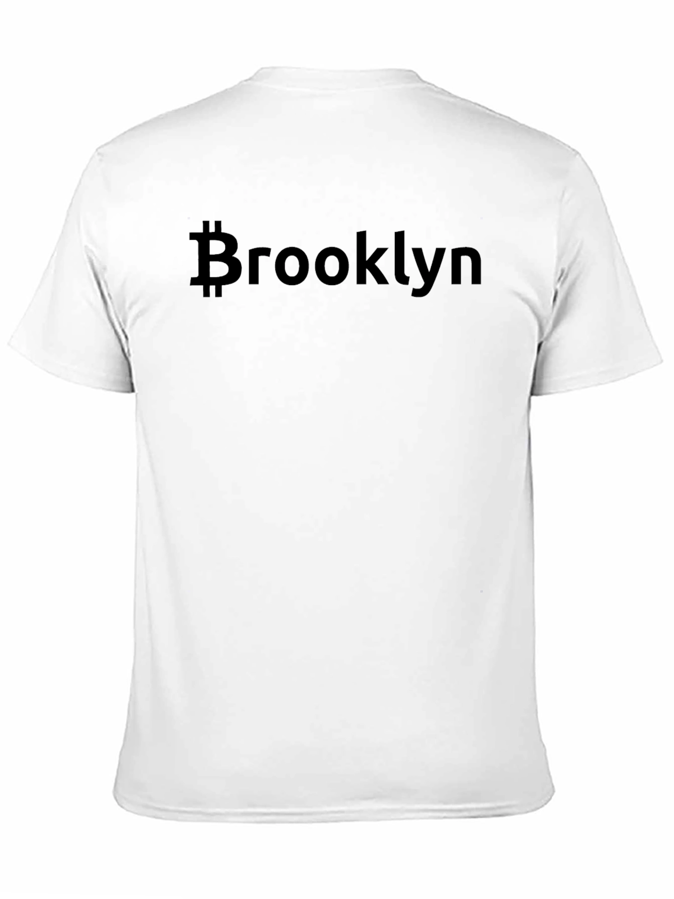 Brooklyn Bitcoin Tee - Black Graphic T-Shirt