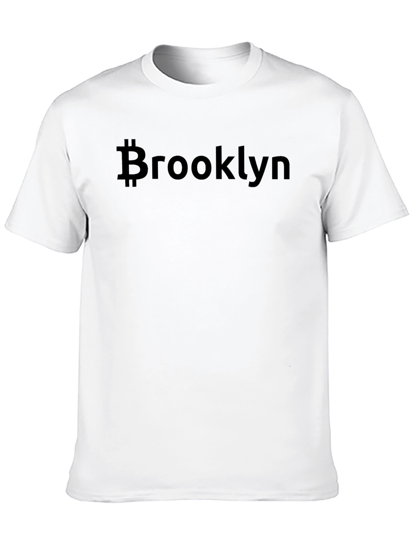 Brooklyn Bitcoin Tee - Black Graphic T-Shirt