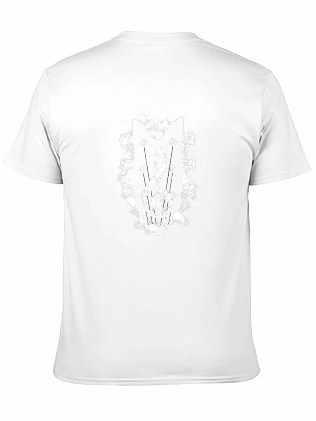 Guitar Treble Clef Graphic Tee