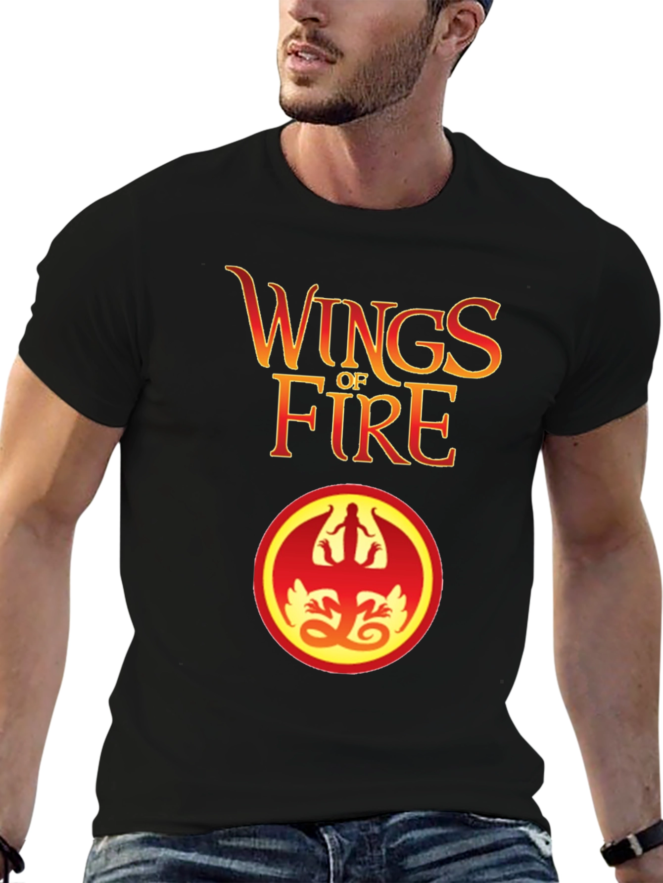 Wings of Fire Graphic Tee - Dragon Emblem