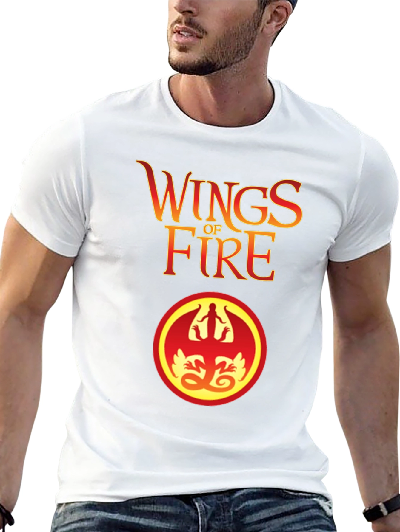 Wings of Fire Graphic Tee - Dragon Emblem