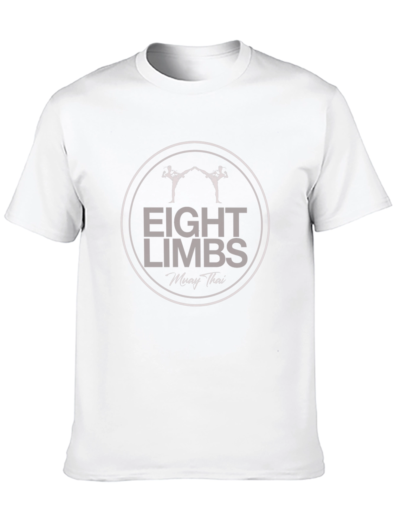 Eight Limbs Muay Thai Graphic T-Shirt - Black