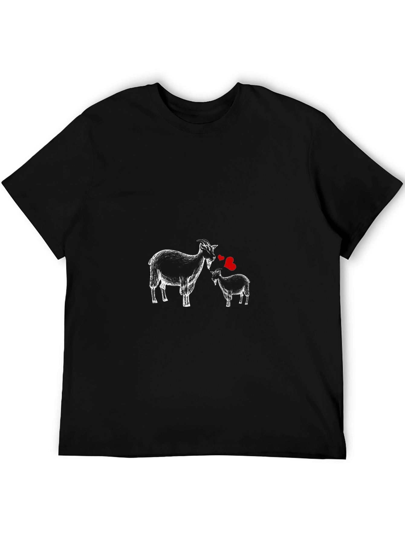 Black Goat Love T-Shirt