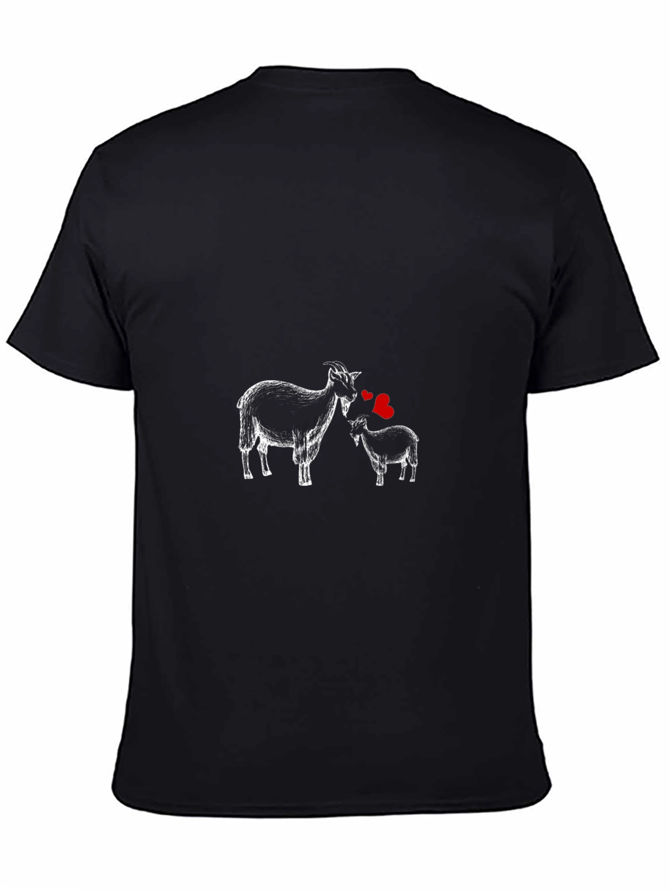 Black Goat Love T-Shirt
